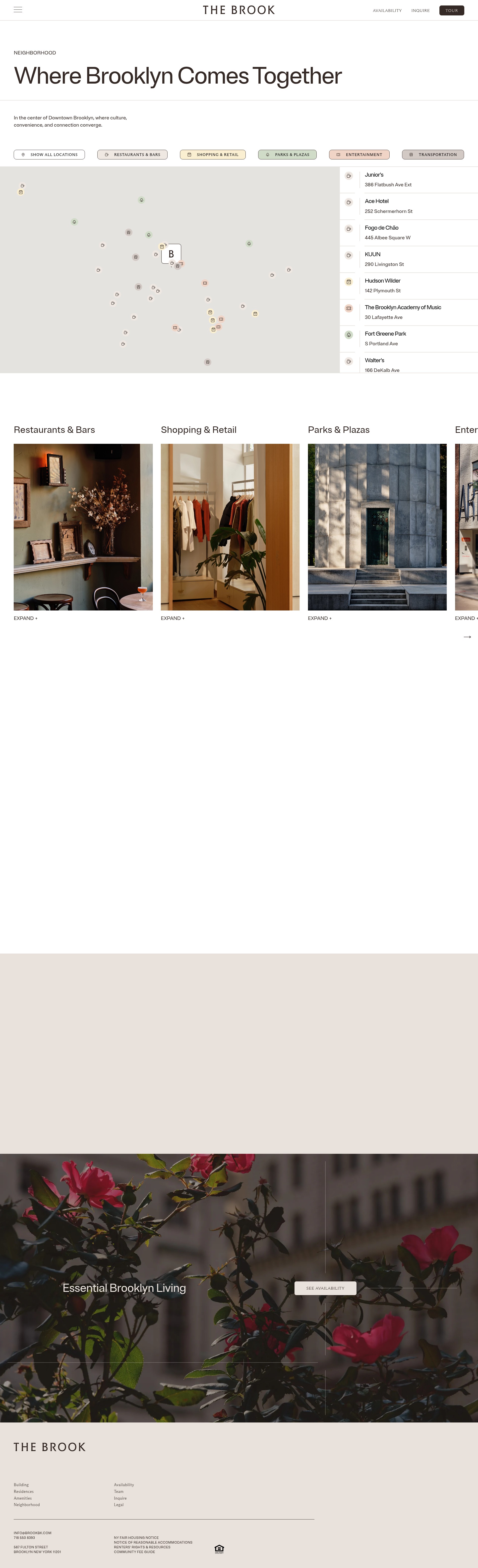 Screenshot of brookbk.com