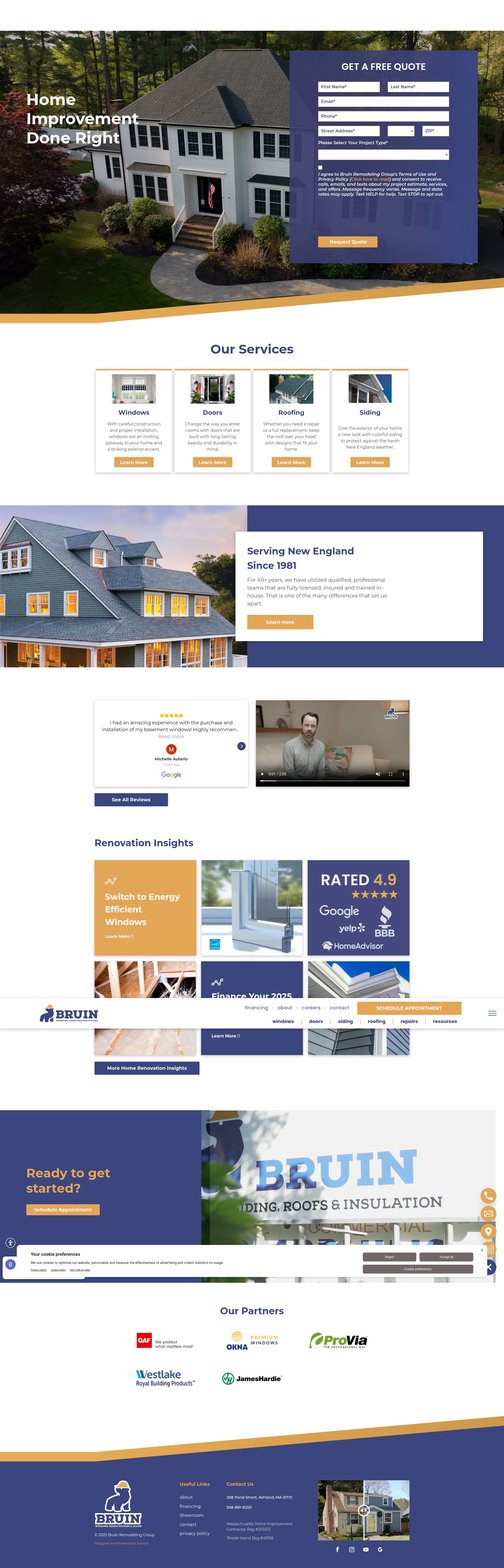 Screenshot of bruincorp.net