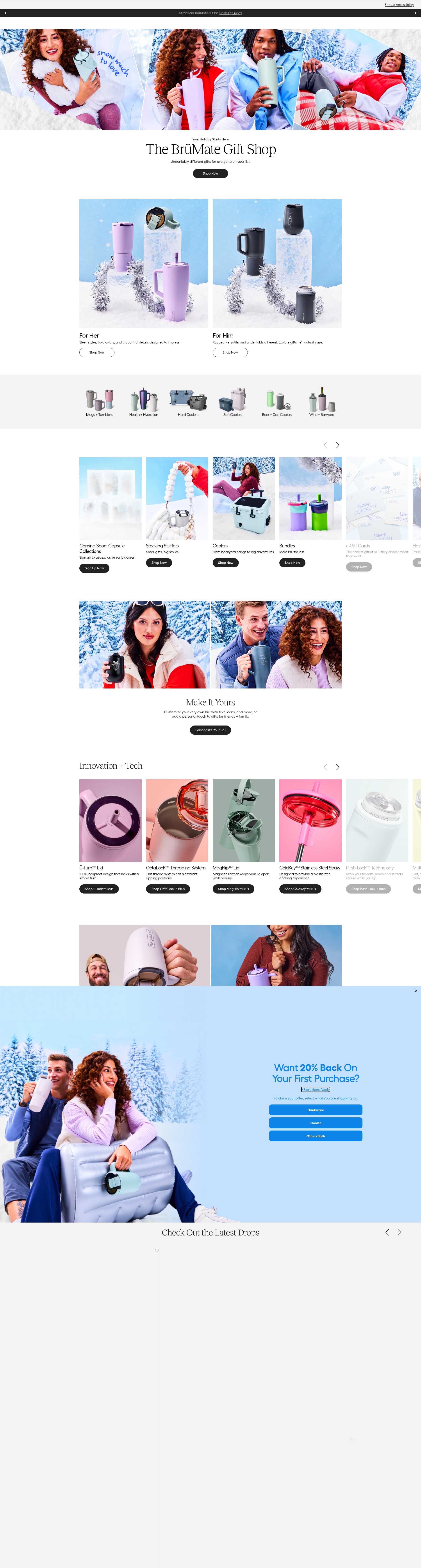 Screenshot of brumate.com