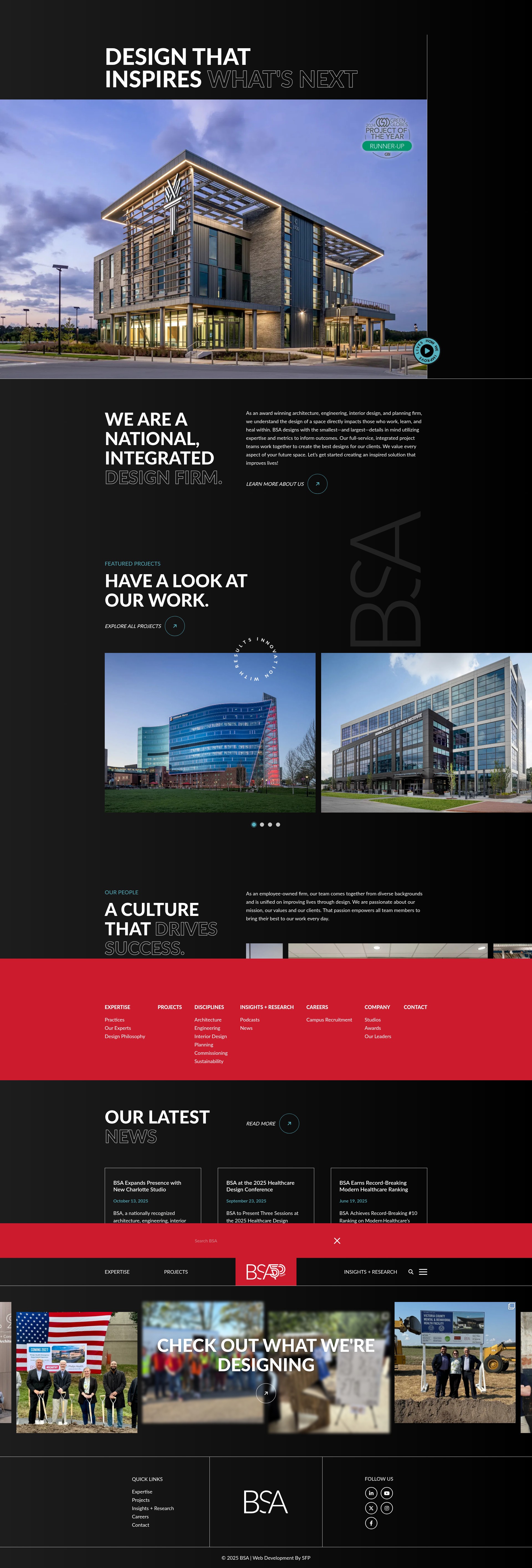Screenshot of bsalifestructures.com