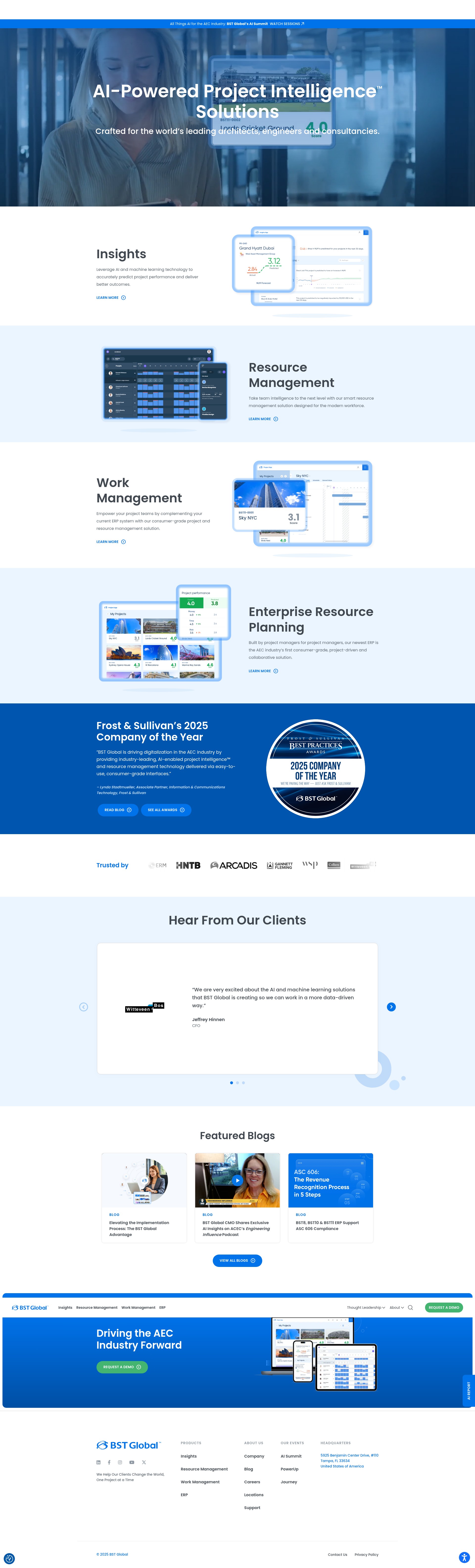 Screenshot of bstglobal.com