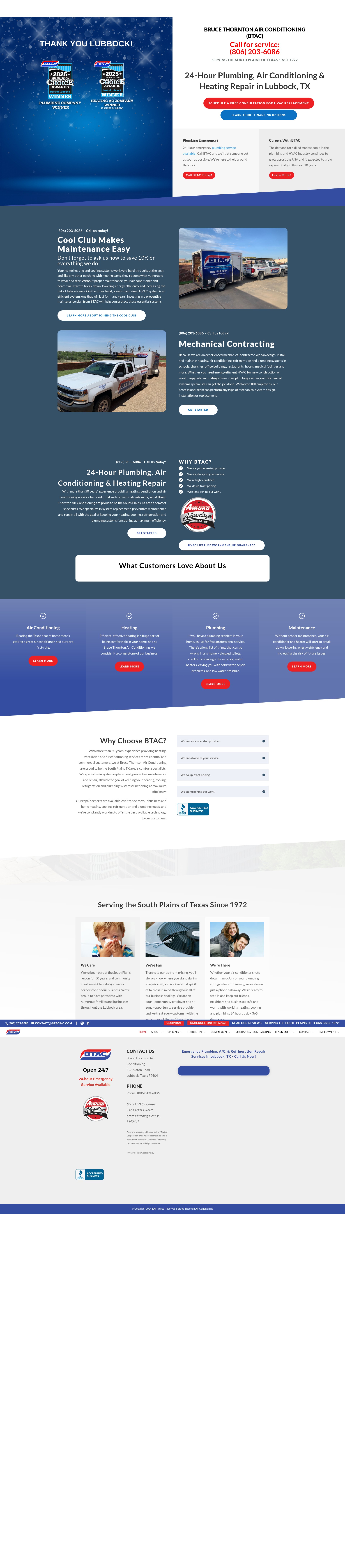 Screenshot of btacinc.com