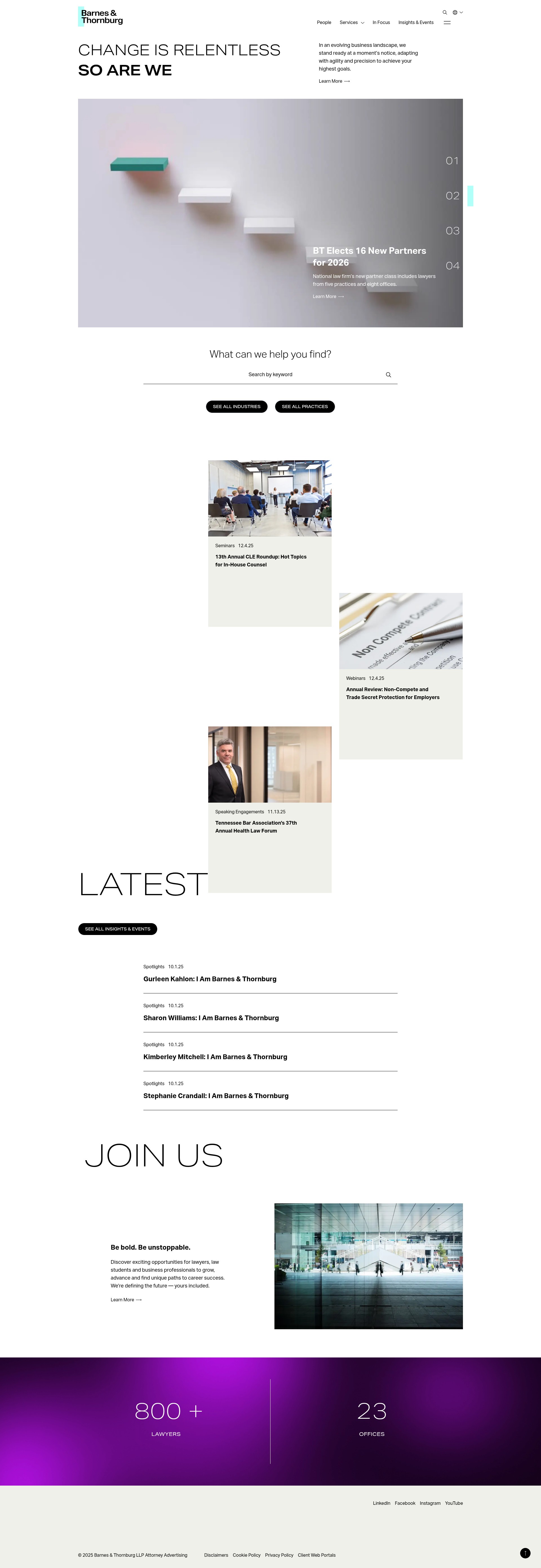 Screenshot of btlaw.com