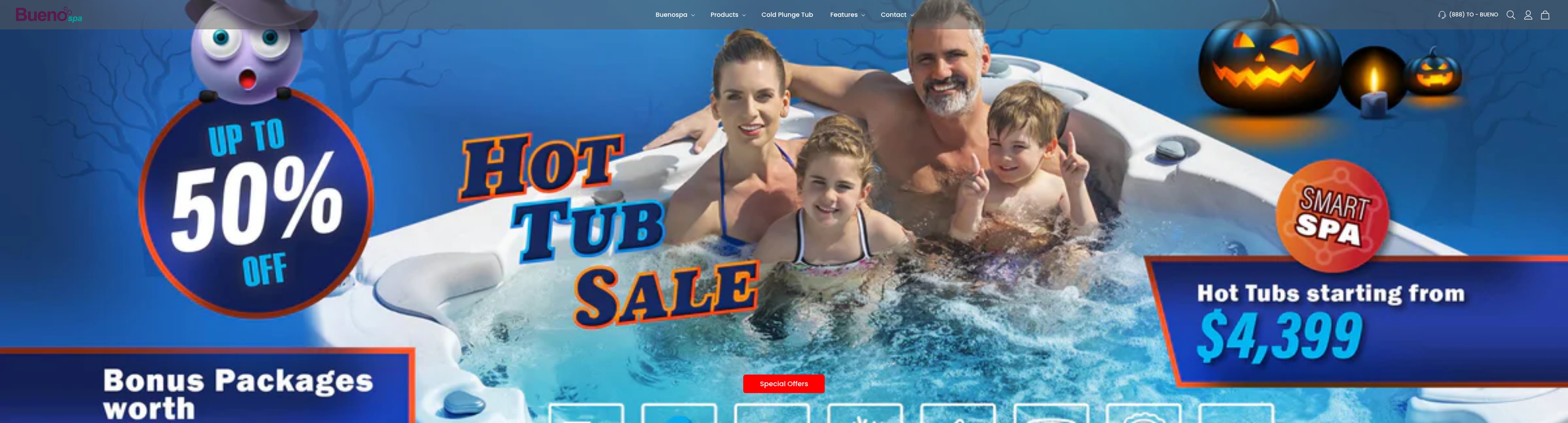 Screenshot of buenospa.com