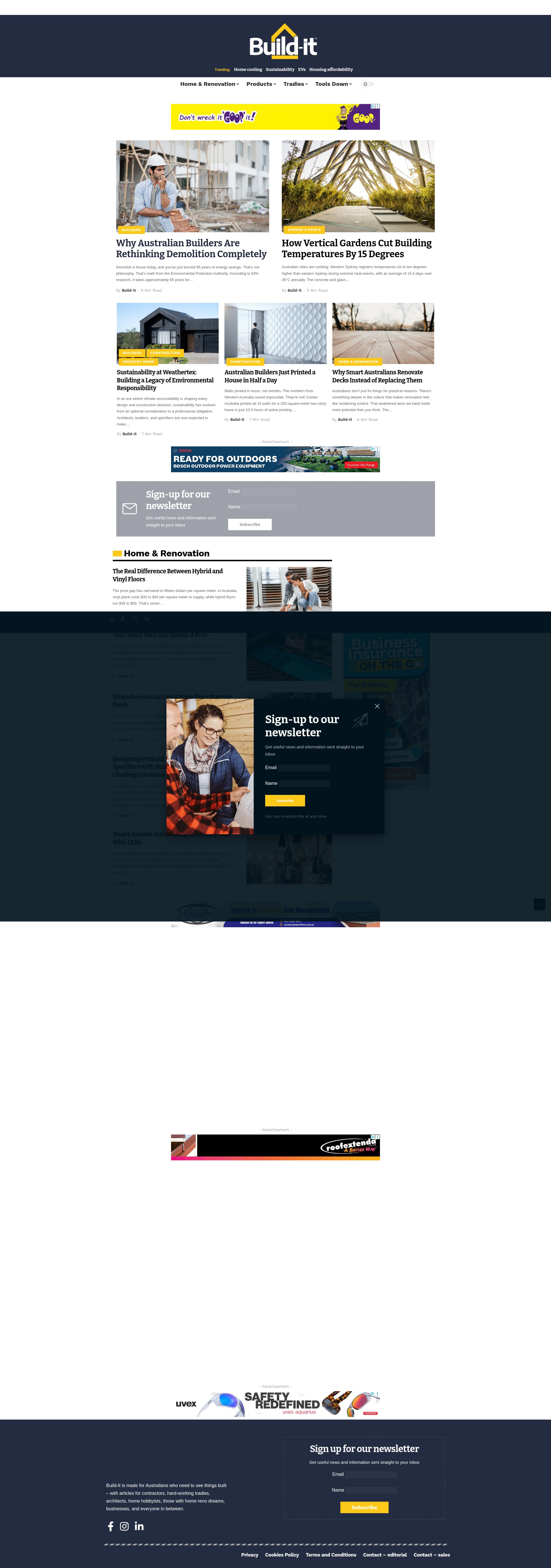 Screenshot of build-it.au