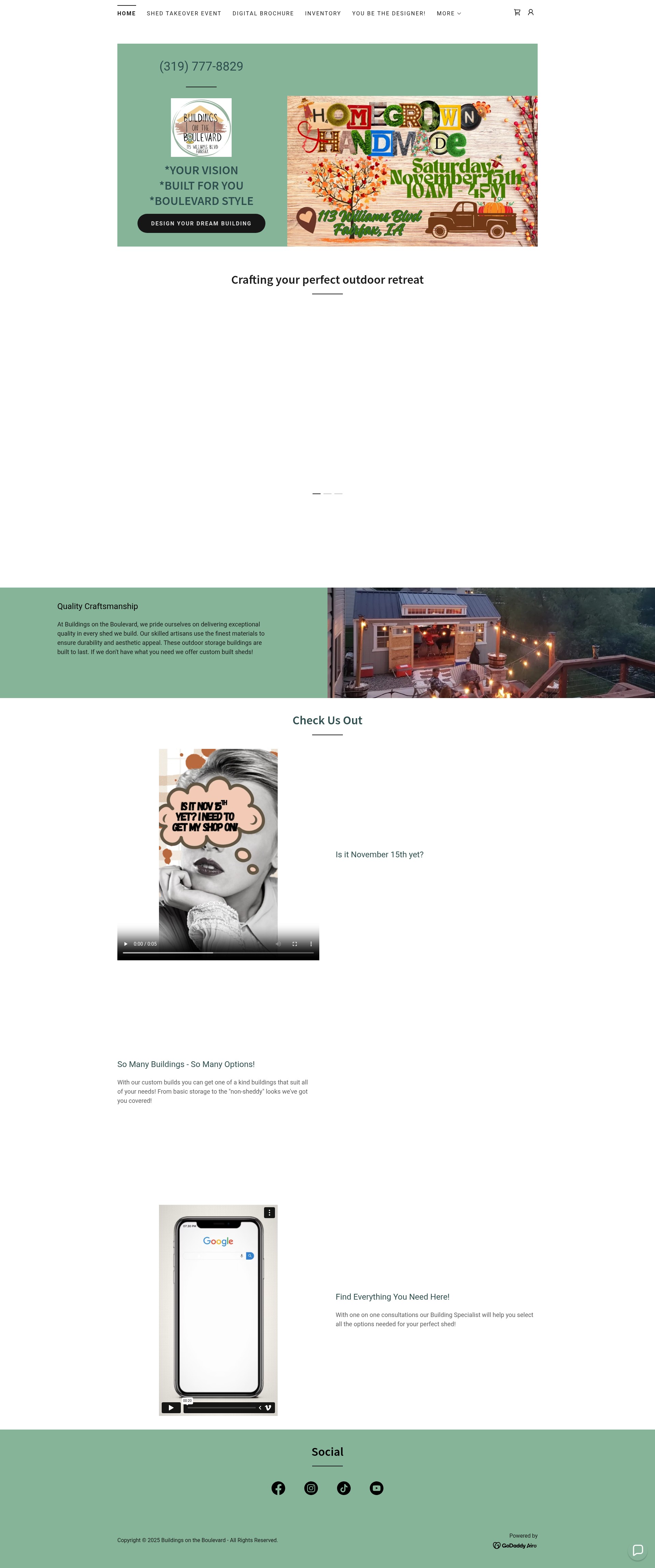 Screenshot of buildingsontheboulevard.com
