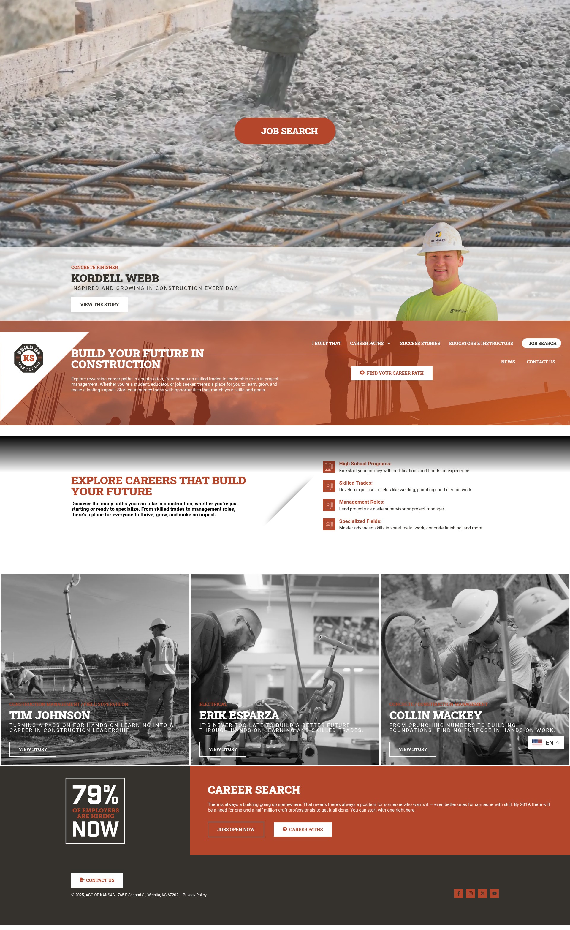 Screenshot of buildupks.com
