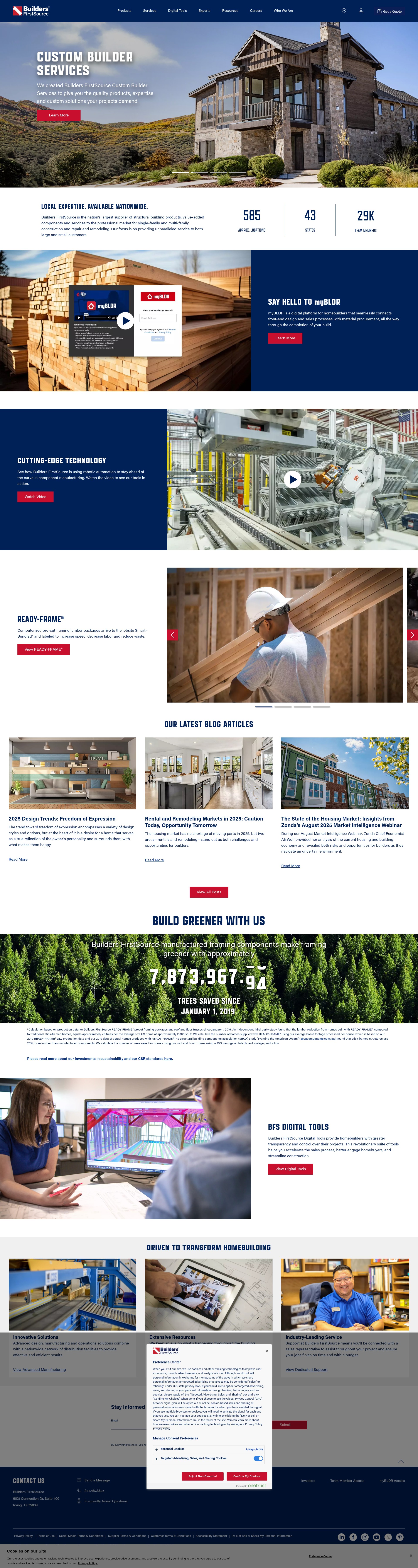Screenshot of buildwithbmc.com