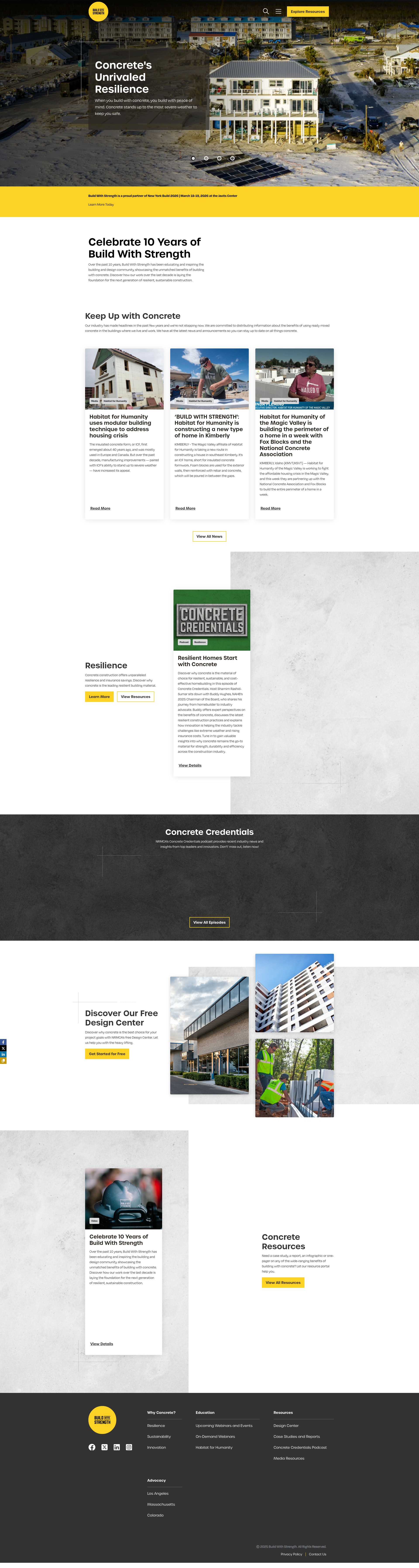 Screenshot of buildwithstrength.com