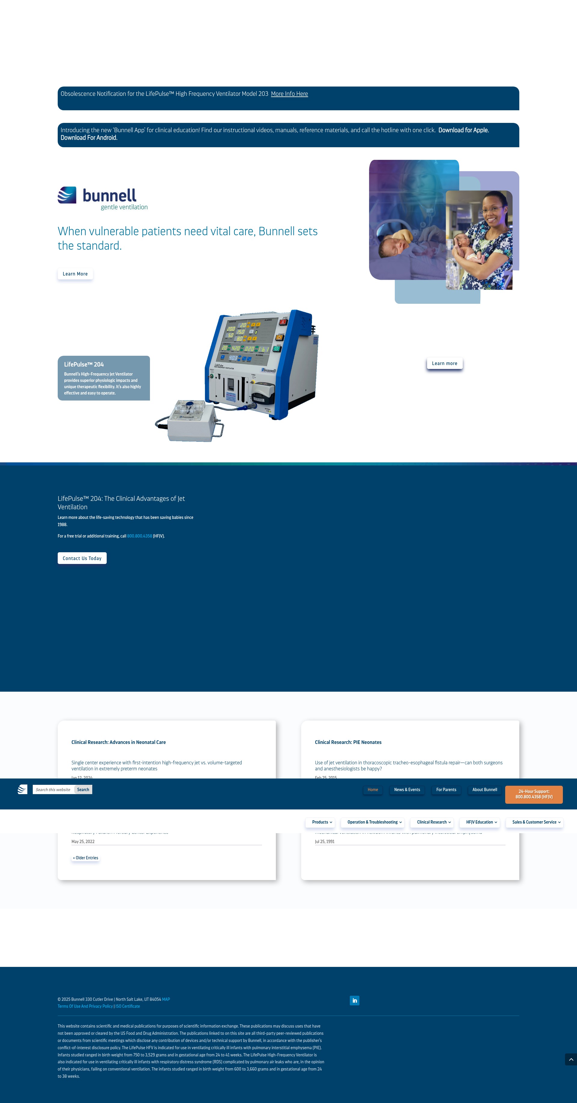 Screenshot of bunl.com