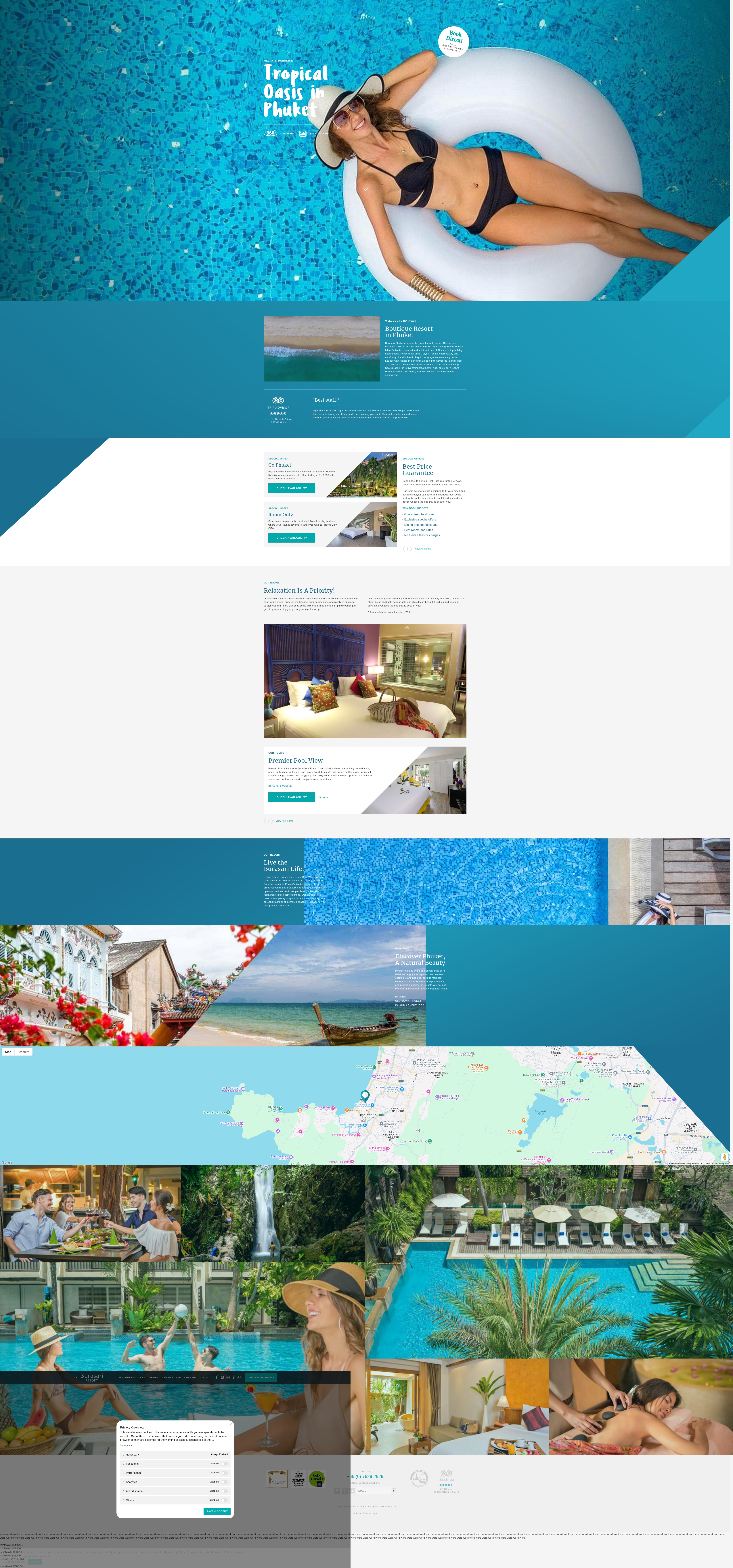 Screenshot of burasari.com