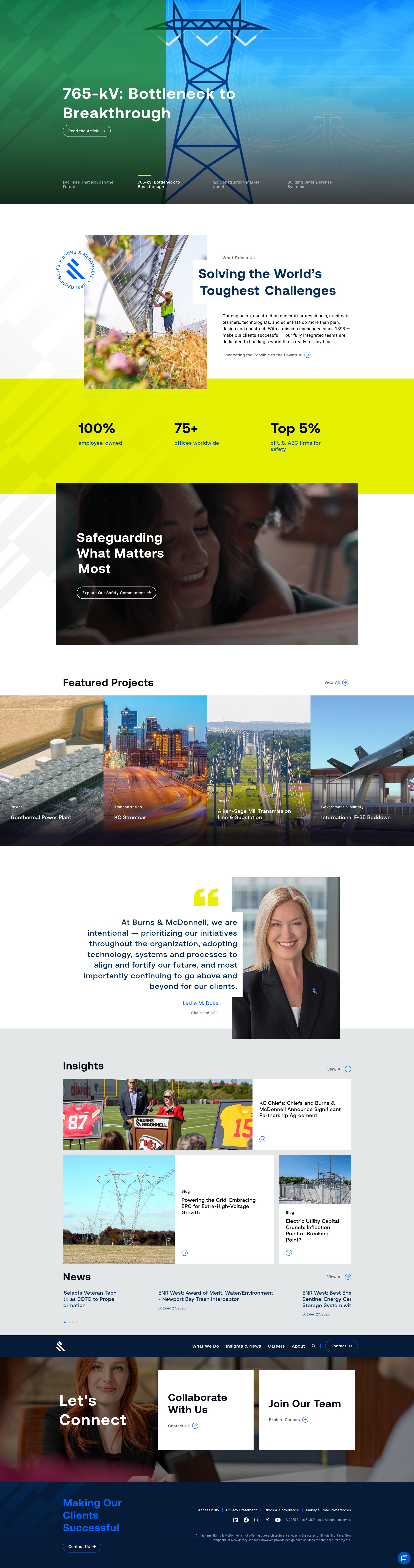 Screenshot of burnsmcd.com