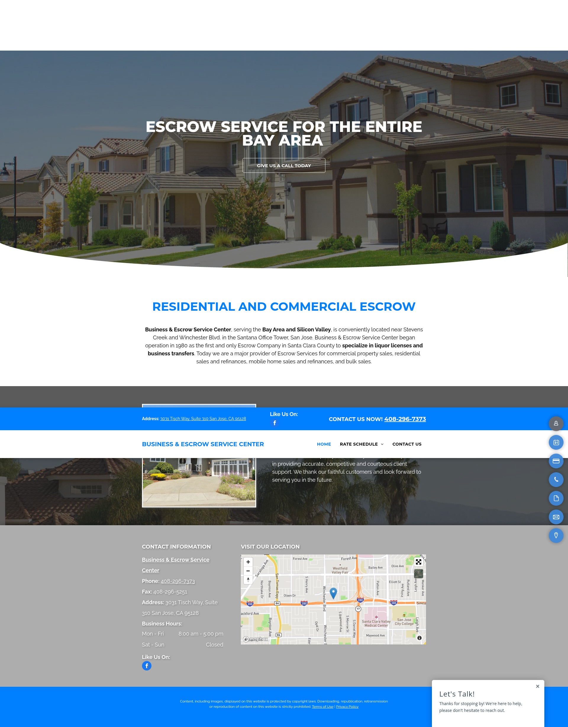 Screenshot of business-escrow.net