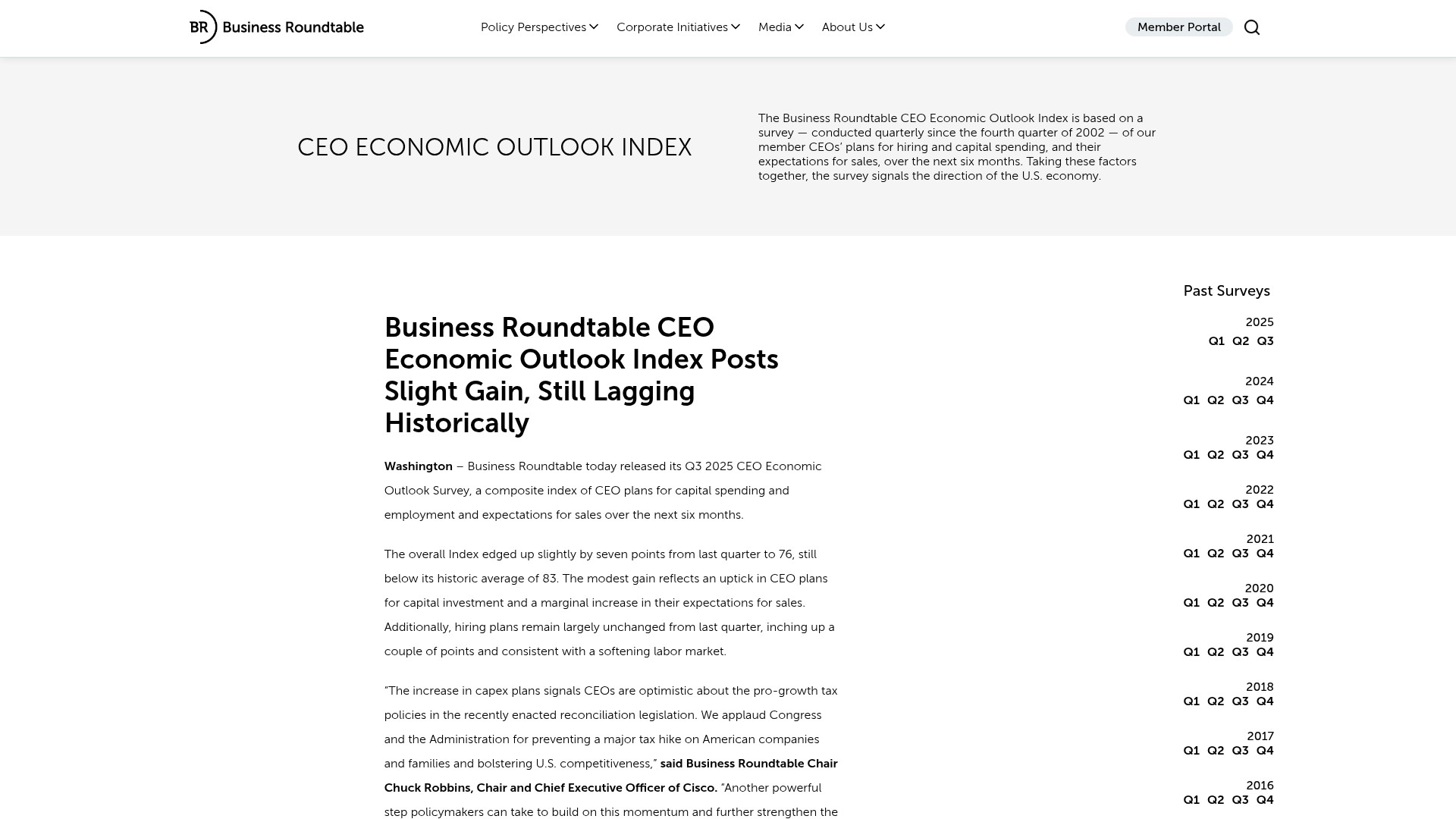 Screenshot of businessroundtable.org