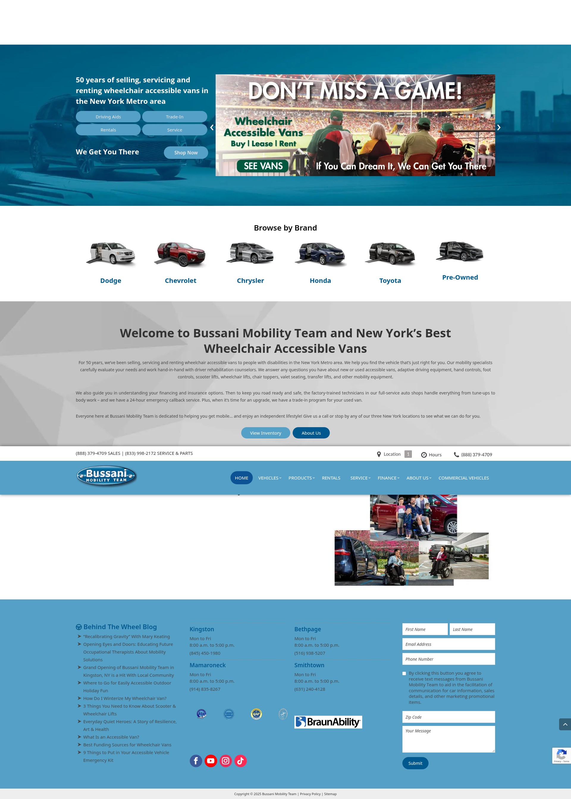 Screenshot of bussanimobility.com