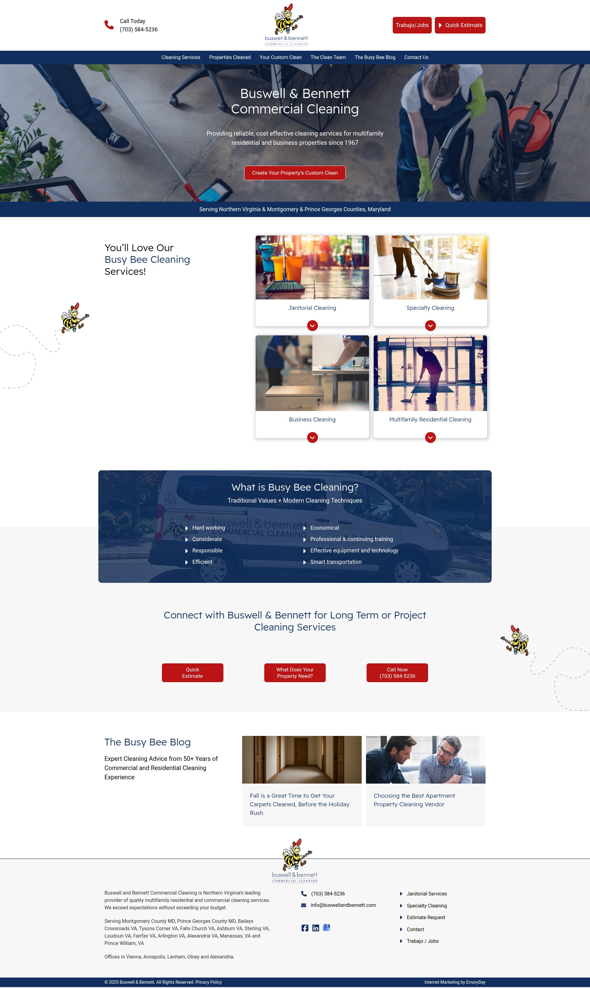 Screenshot of buswellandbennett.com