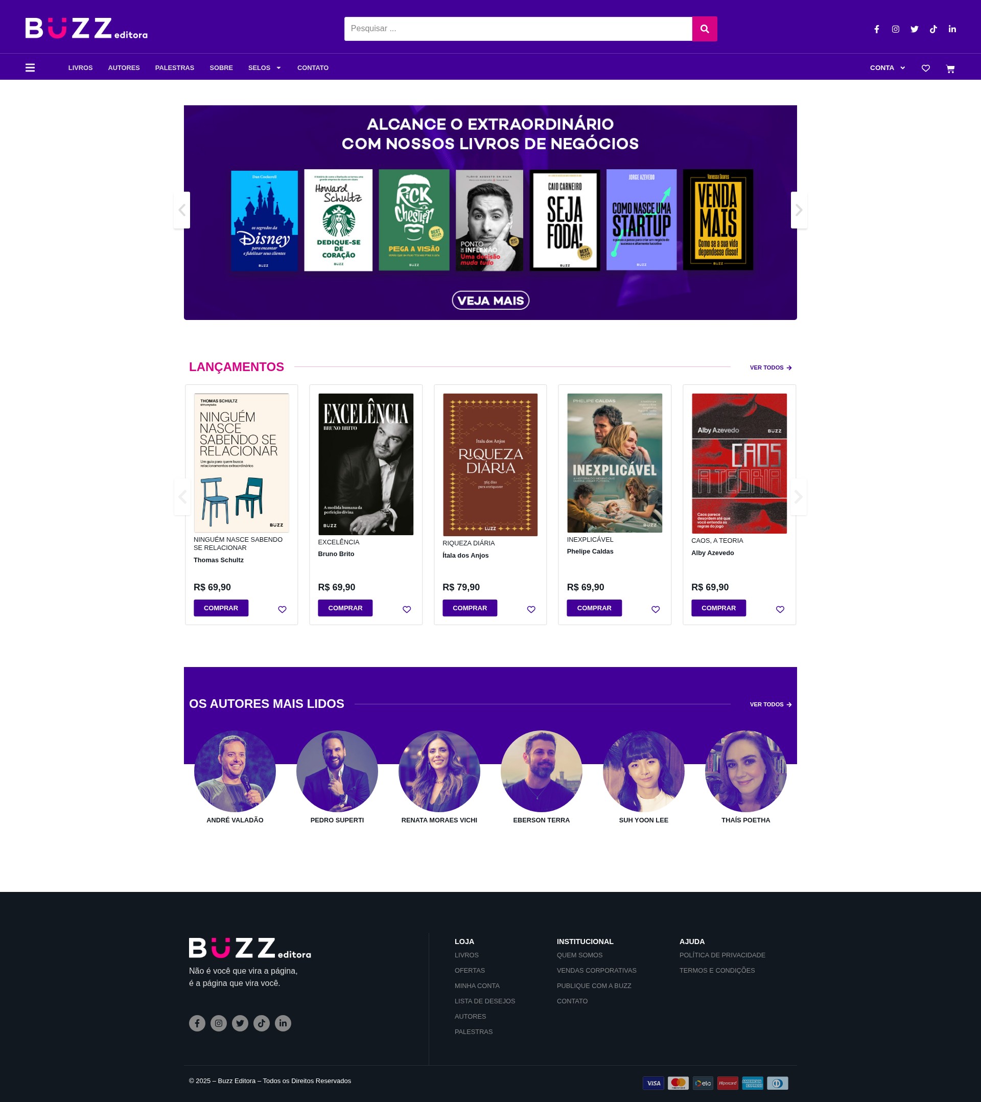 Screenshot of buzzeditora.com