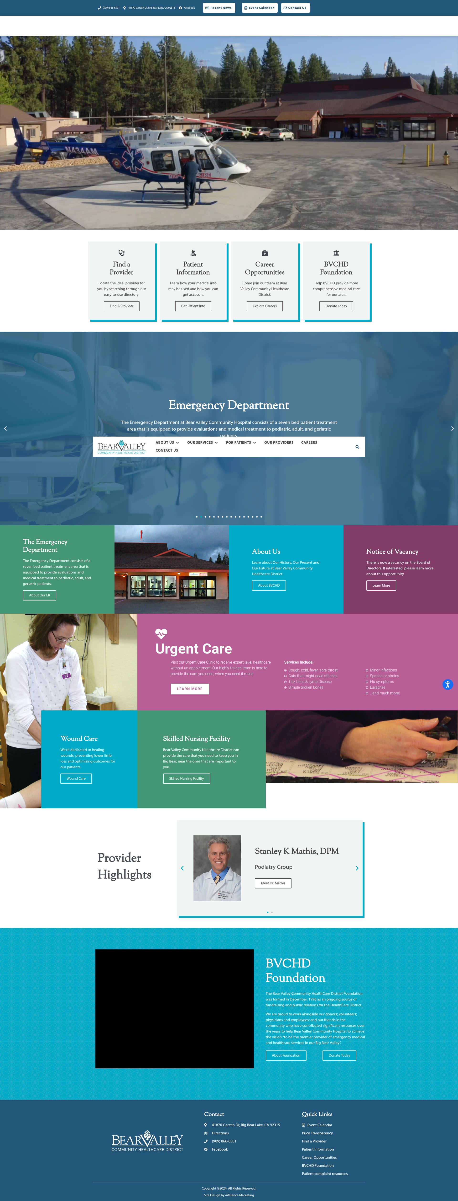 Screenshot of bvchd.com