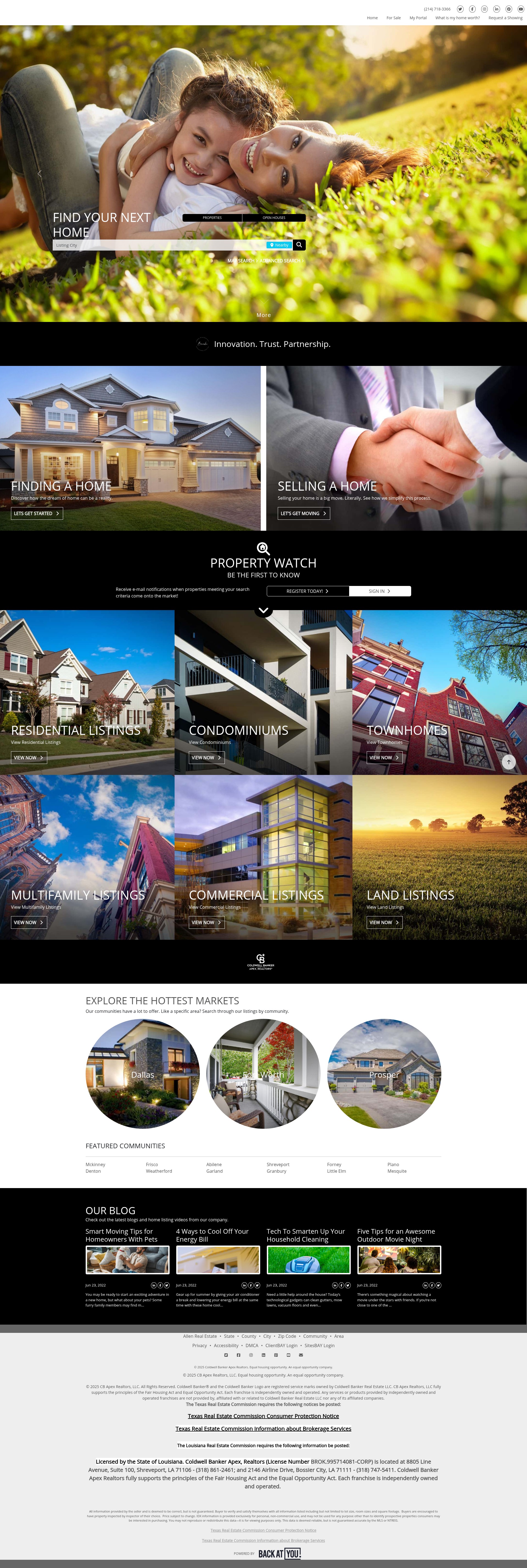 Screenshot of bwilkins.cbapex.com