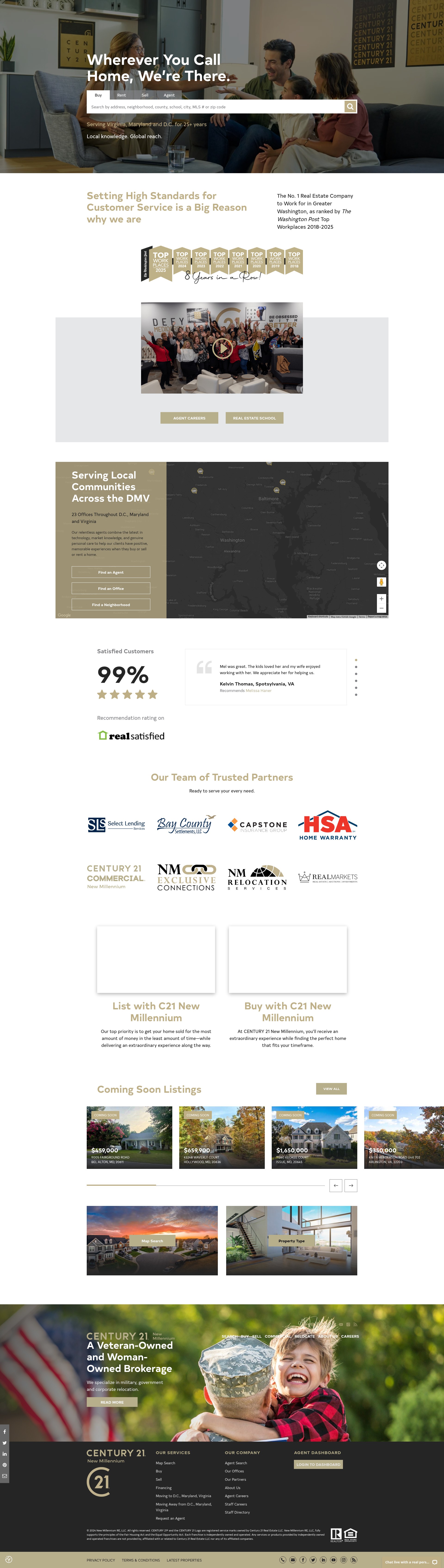 Screenshot of c21nm.com