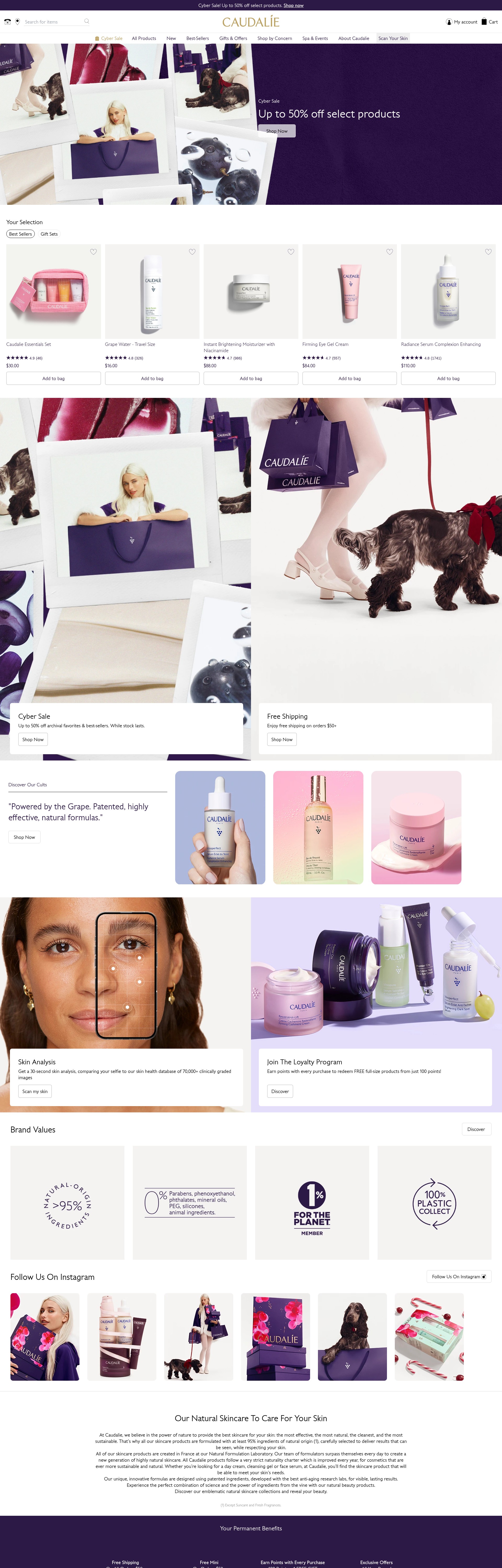 Screenshot of ca-en.caudalie.com