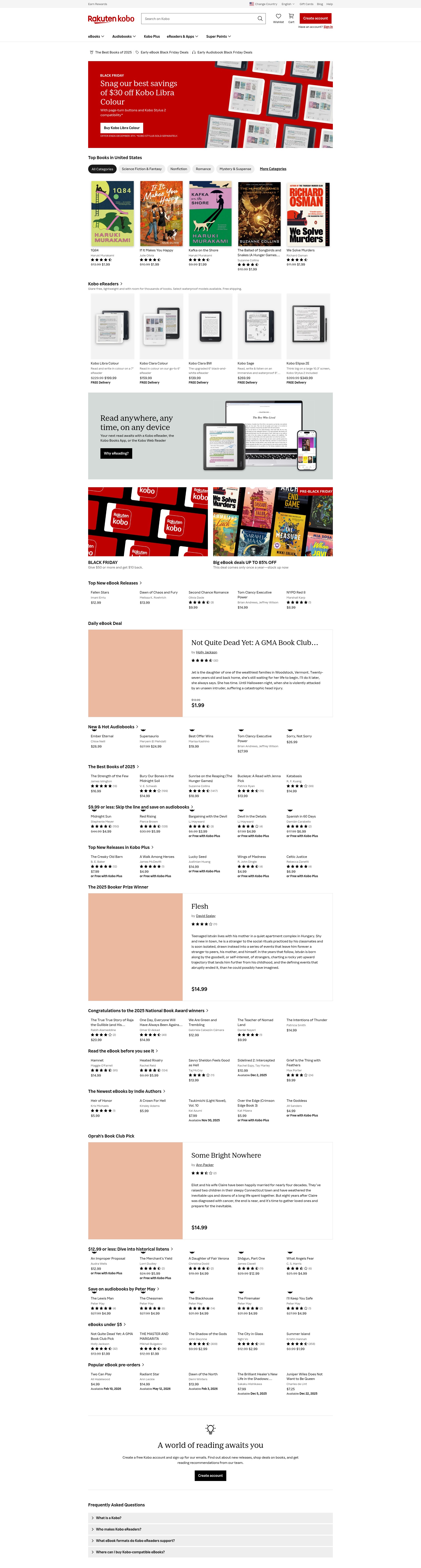 Screenshot of ca.kobobooks.com