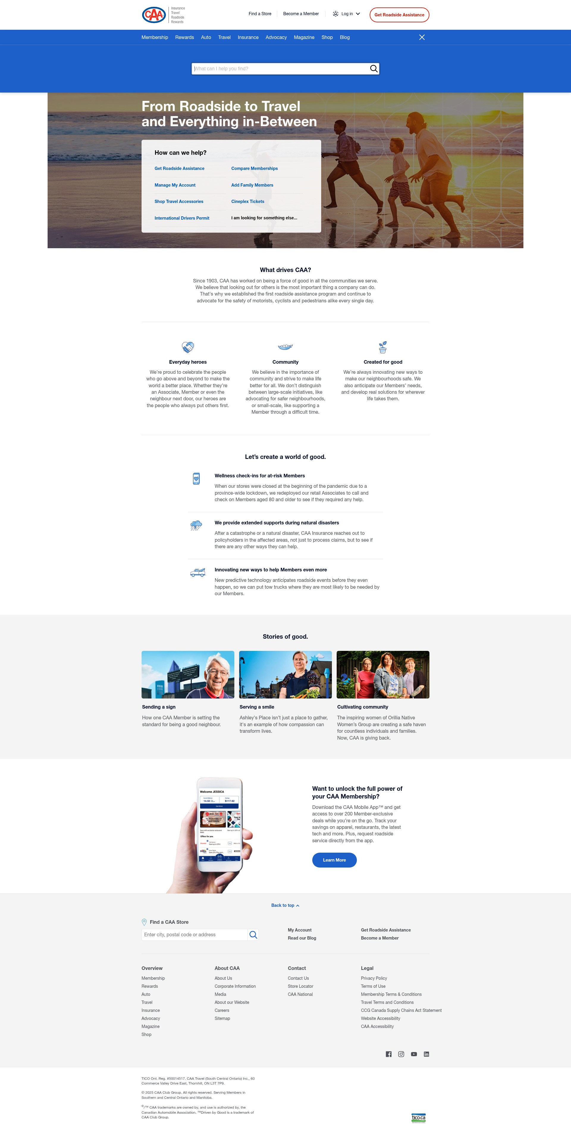 Screenshot of caasco.com