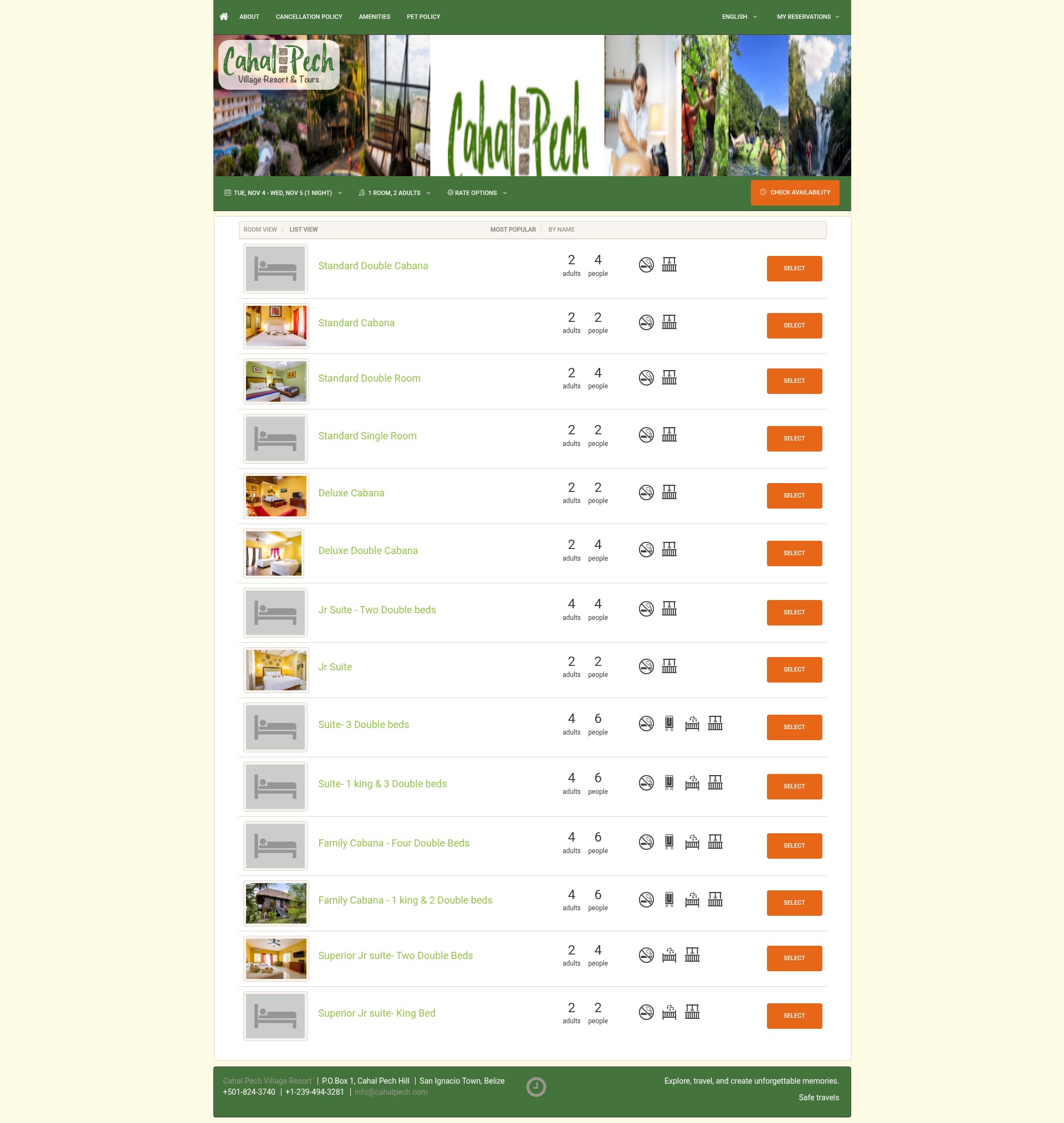 Screenshot of cahalpech.com