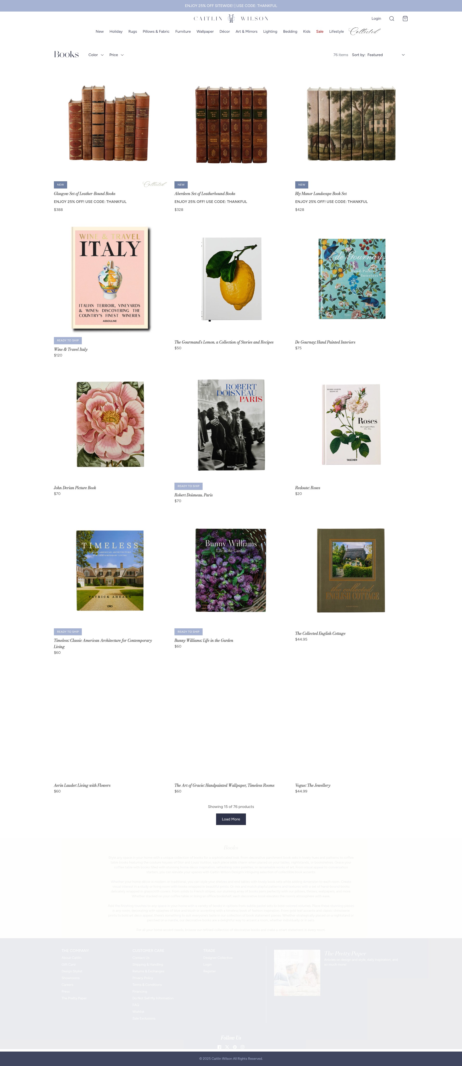 Screenshot of caitlinwilson.com