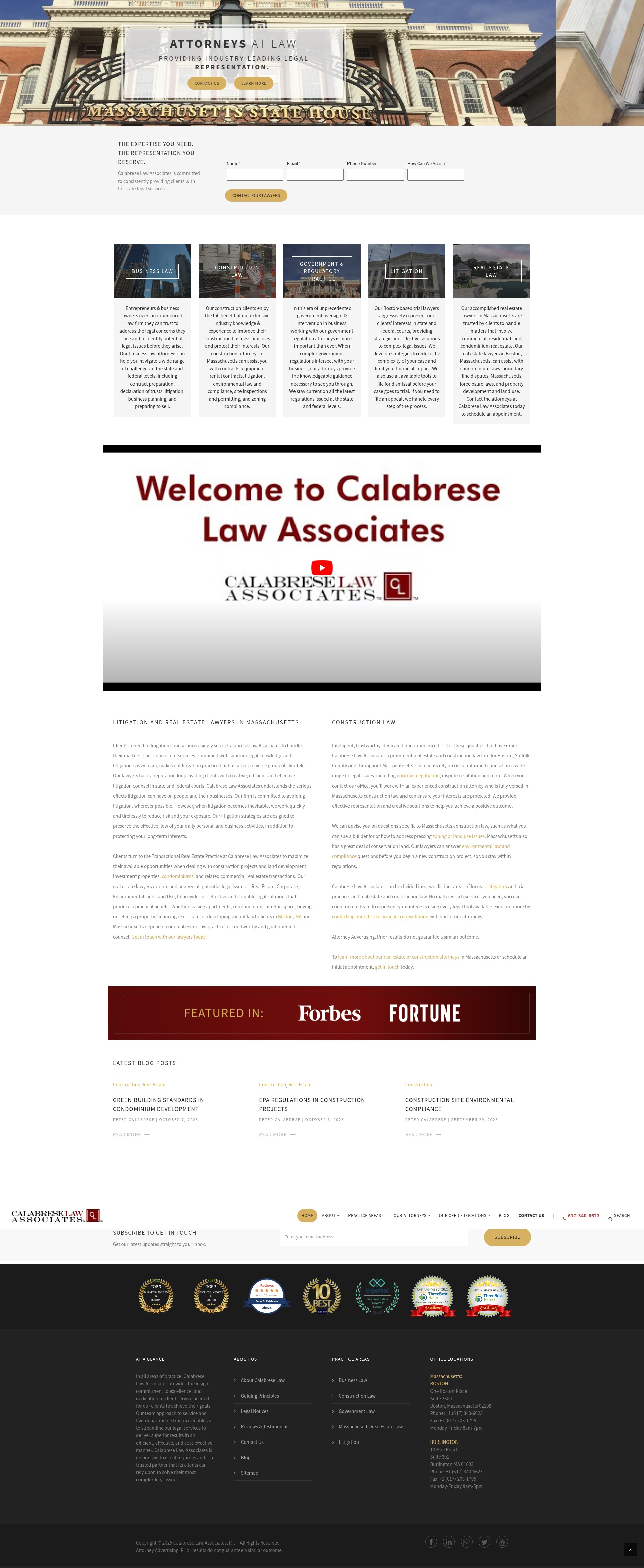 Screenshot of calalaw.com