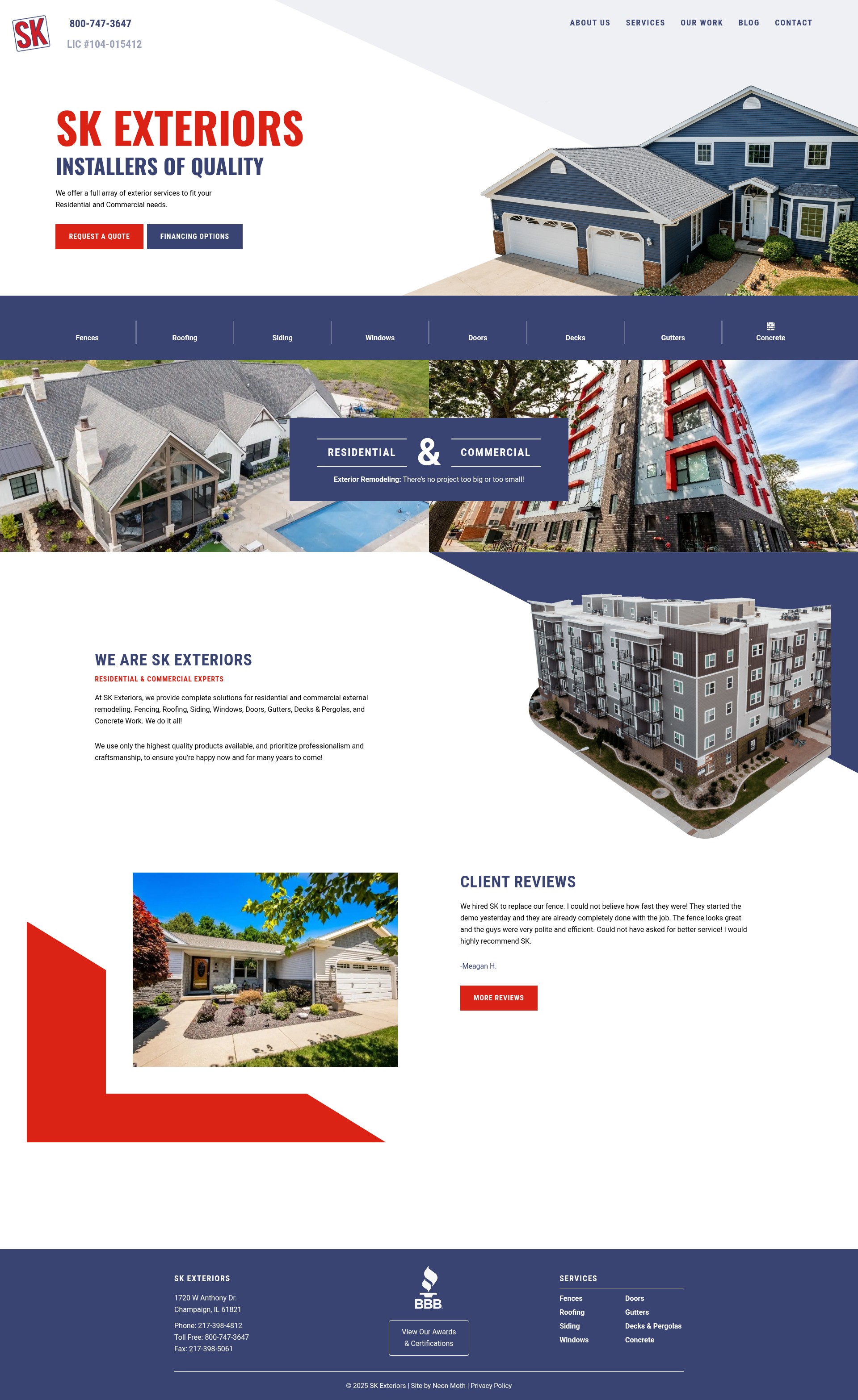 Screenshot of callsktoday.com
