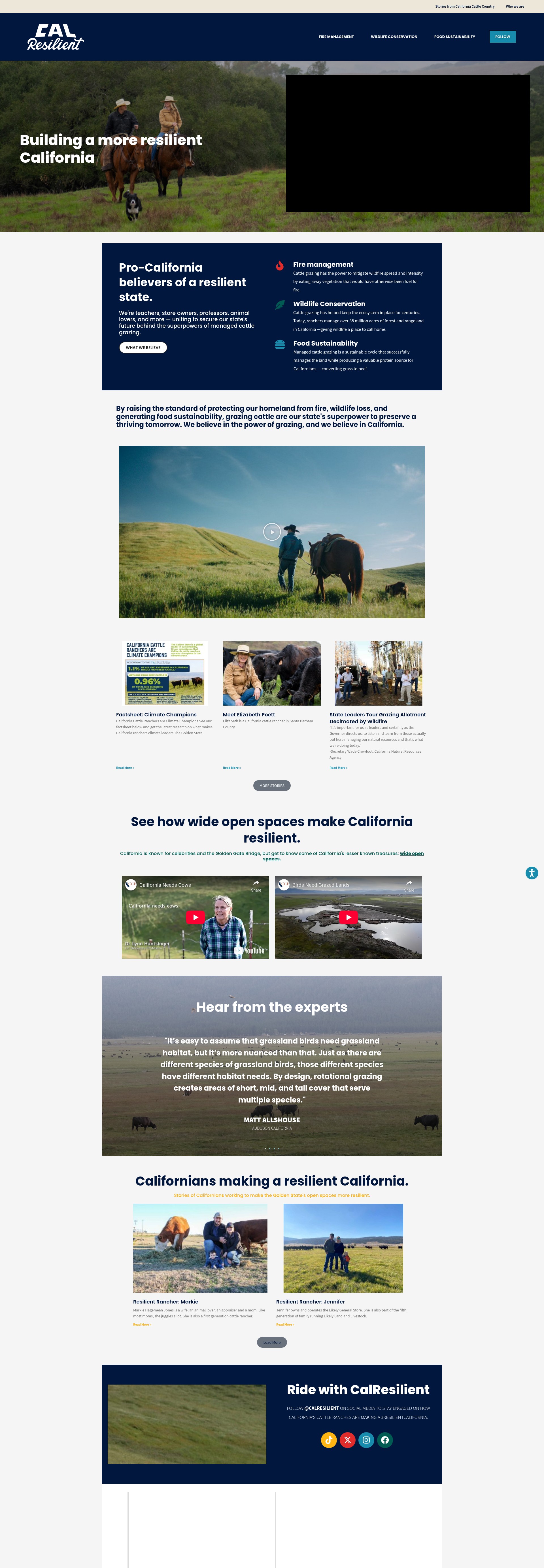 Screenshot of calresilient.com