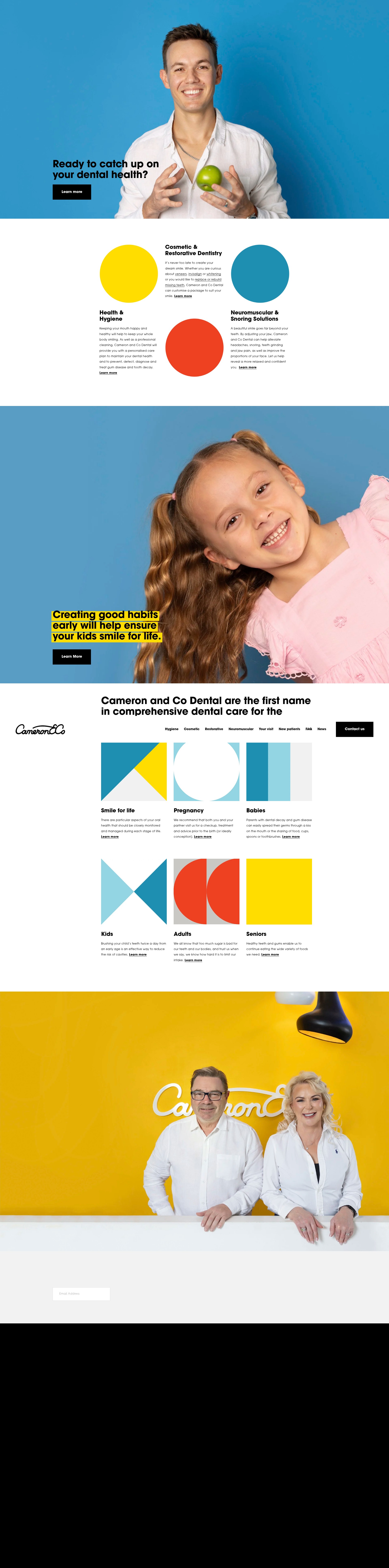 Screenshot of cameronandco.com.au