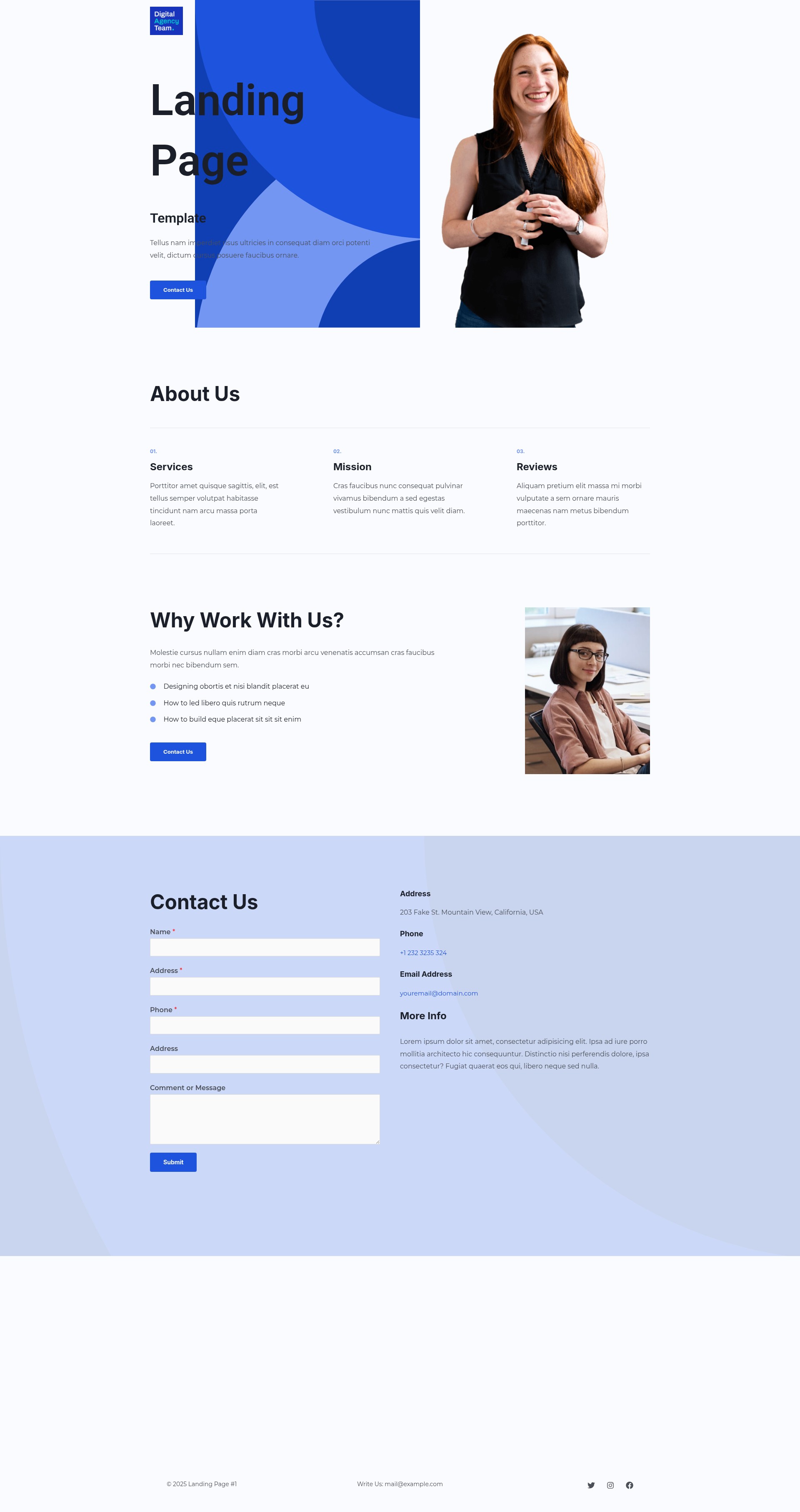 Screenshot of campaign-pages.com