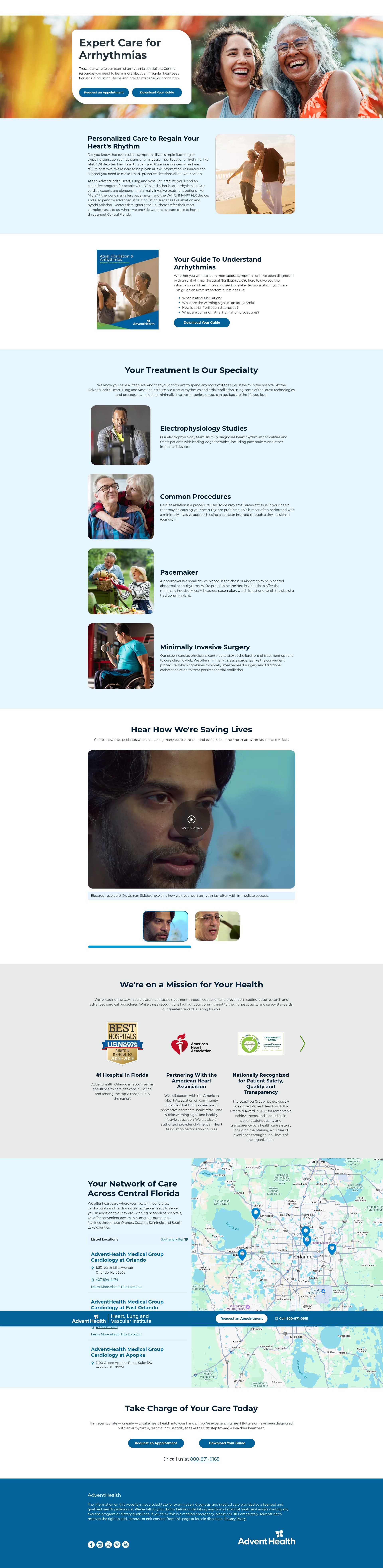 Screenshot of campaign.adventhealth.com