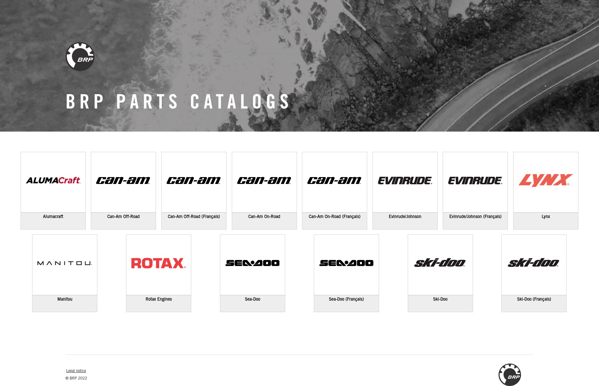 Screenshot of can-am.brp.com