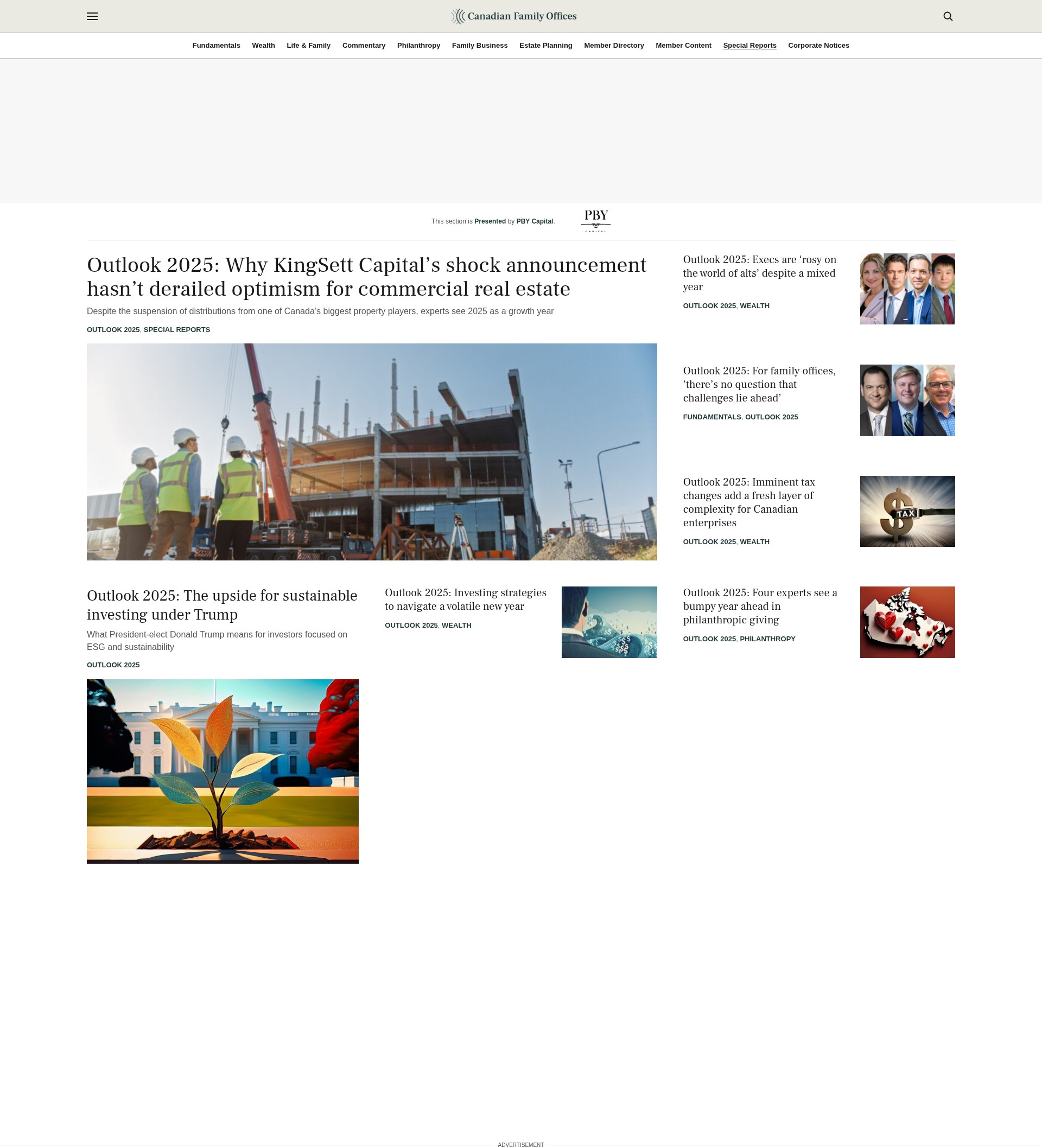 Screenshot of canadianfamilyoffices.com