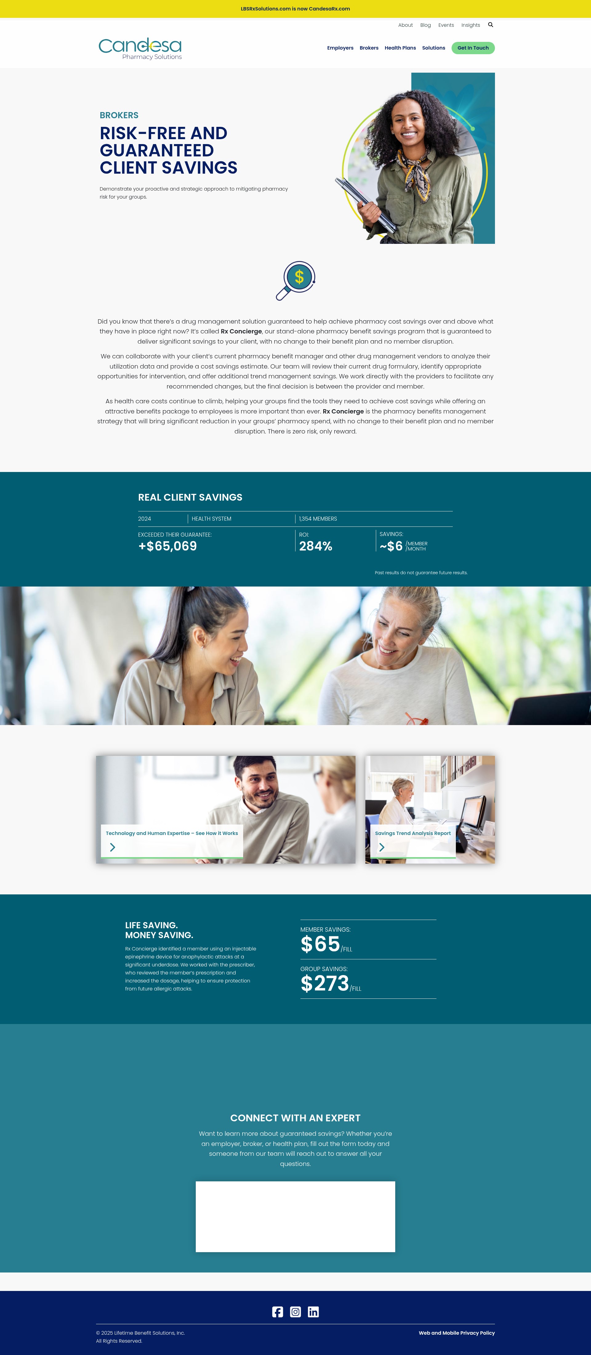 Screenshot of candesarx.com