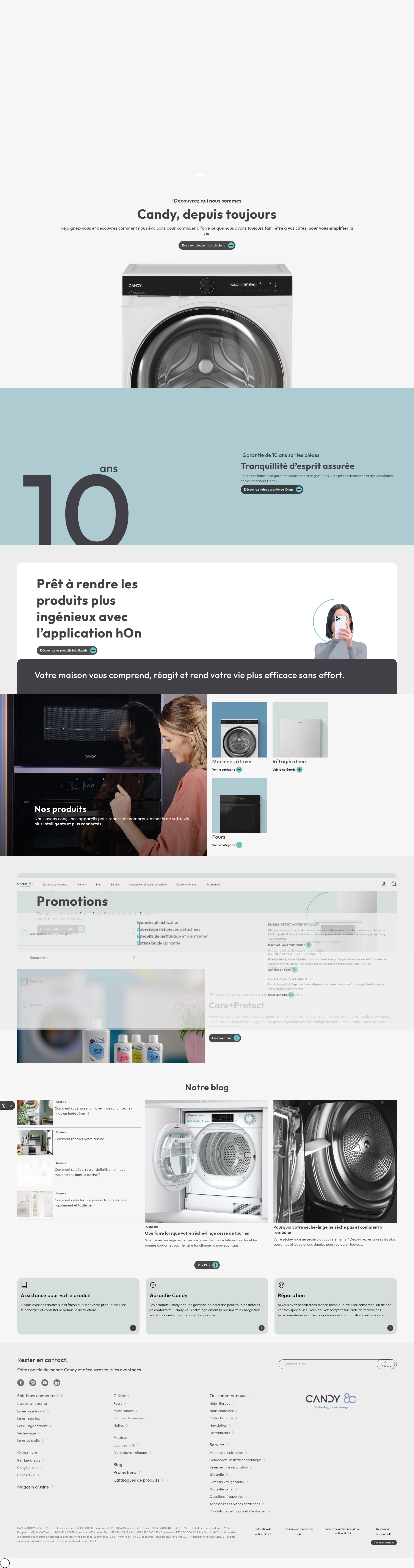 Screenshot of candy-home.com