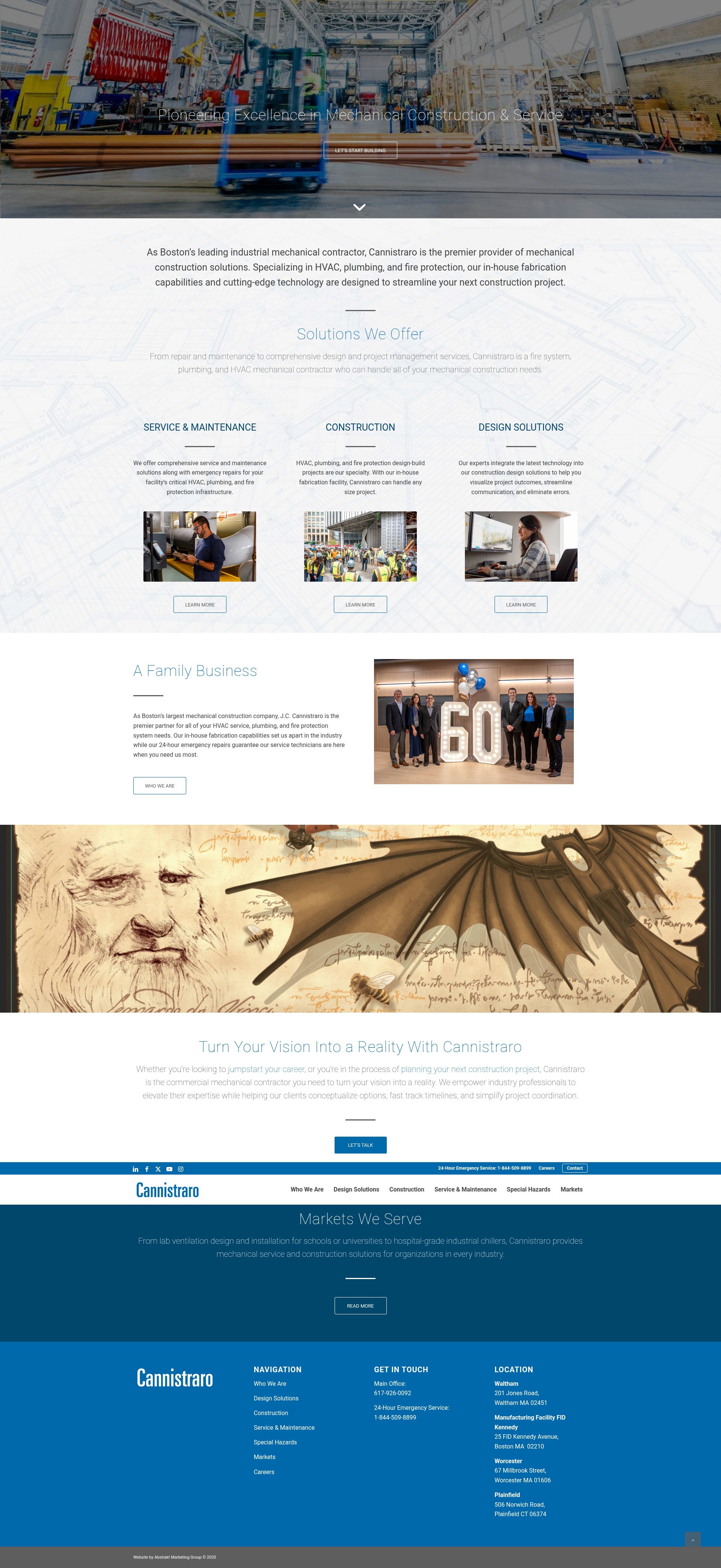 Screenshot of cannistraro.com