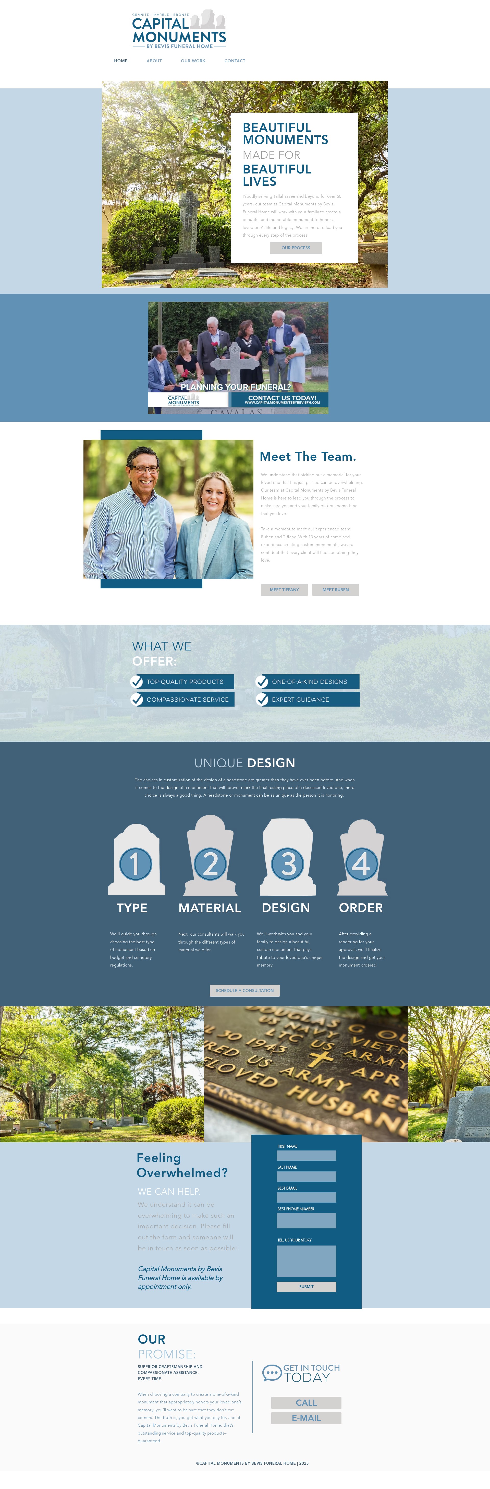 Screenshot of capitalmonument.com