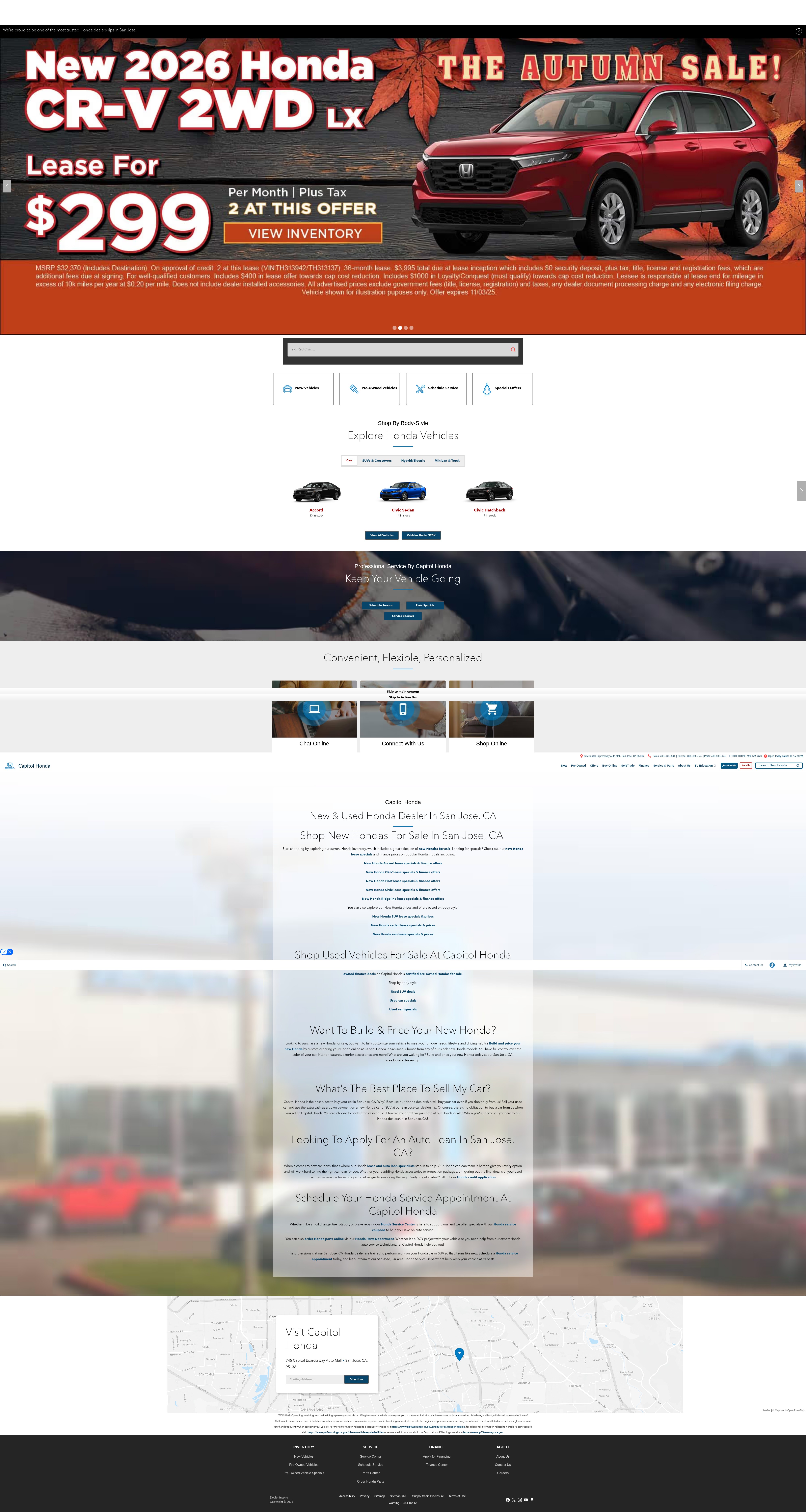 Screenshot of capitolhonda.com