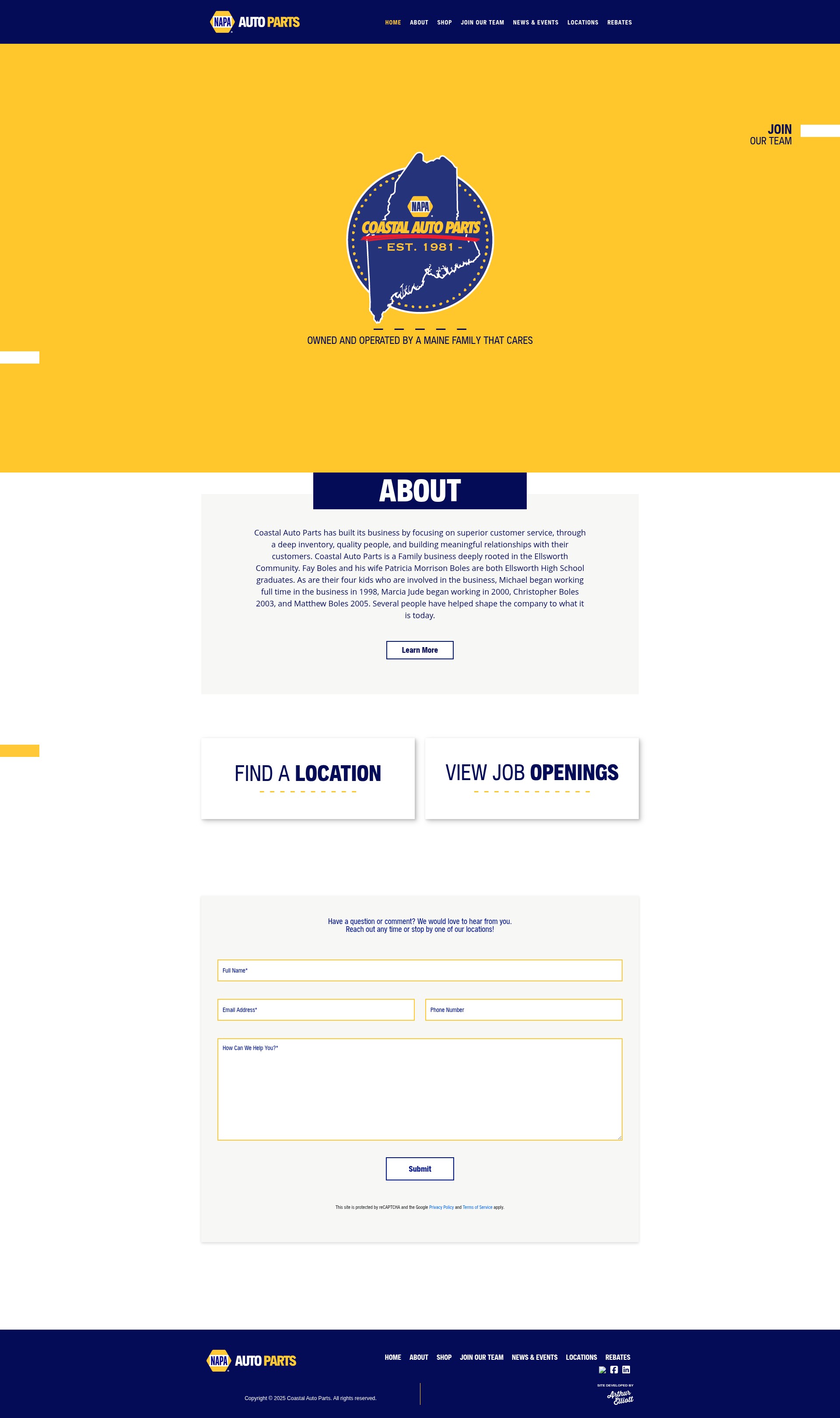 Screenshot of capnapa.com