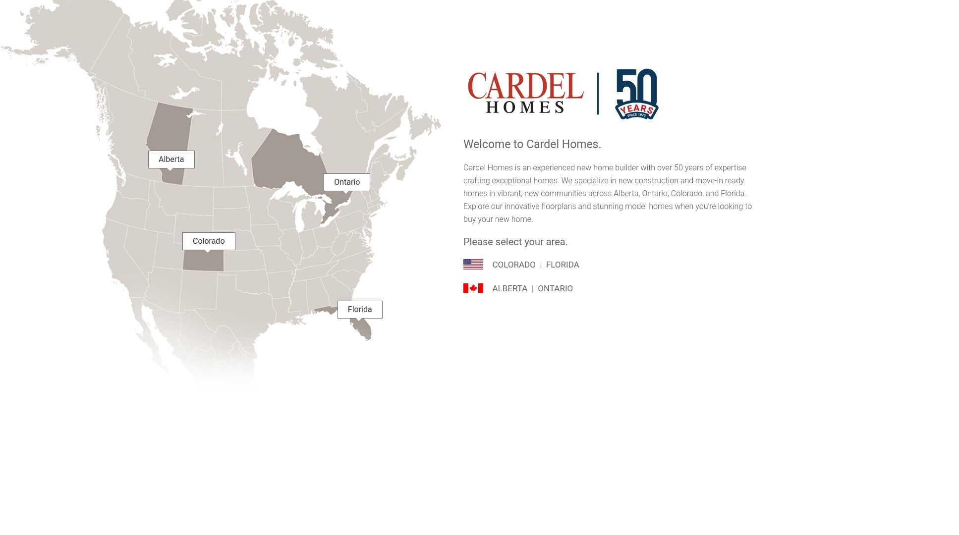 Screenshot of cardelhomes.com