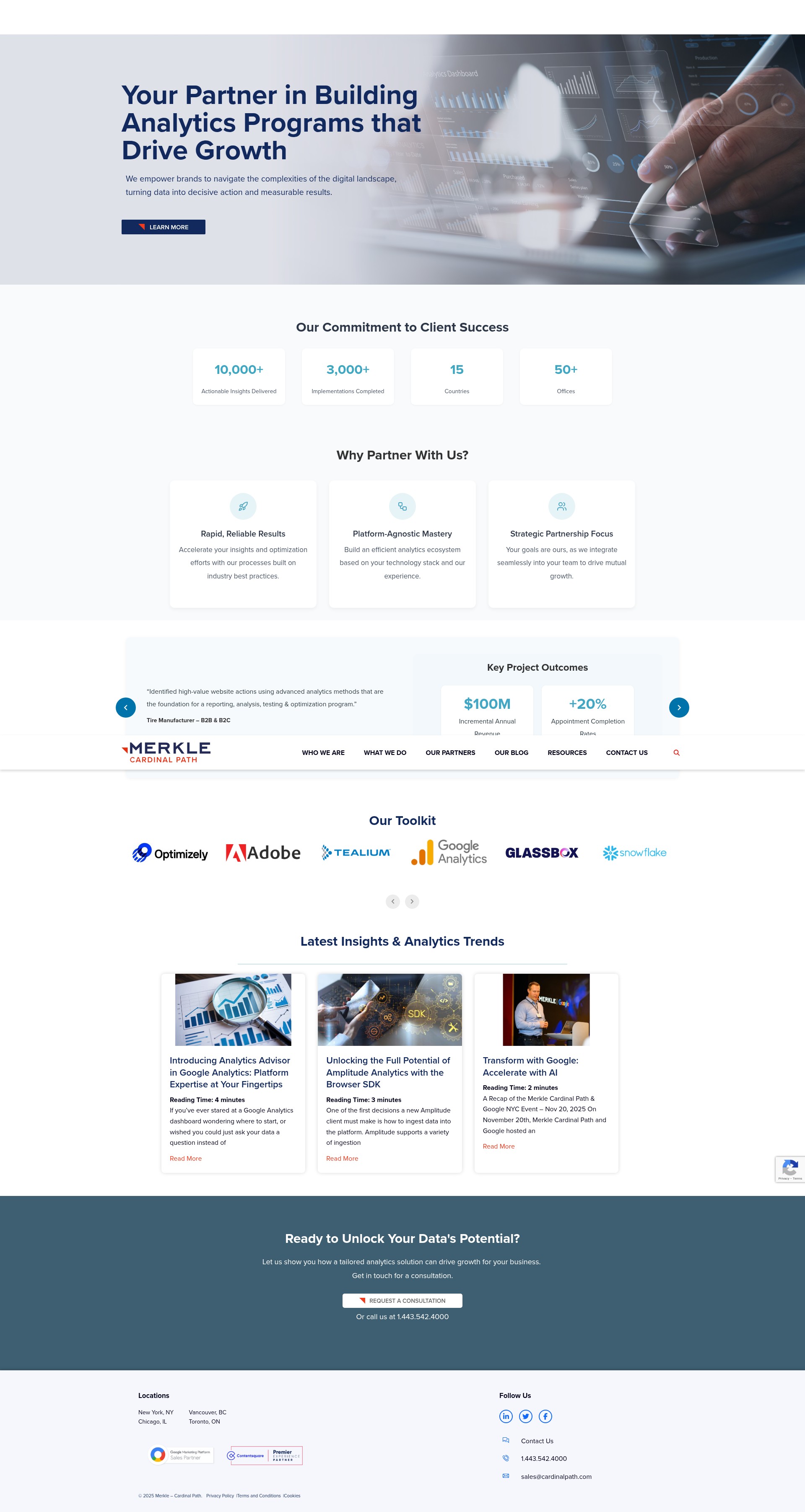 Screenshot of cardinalpath.com