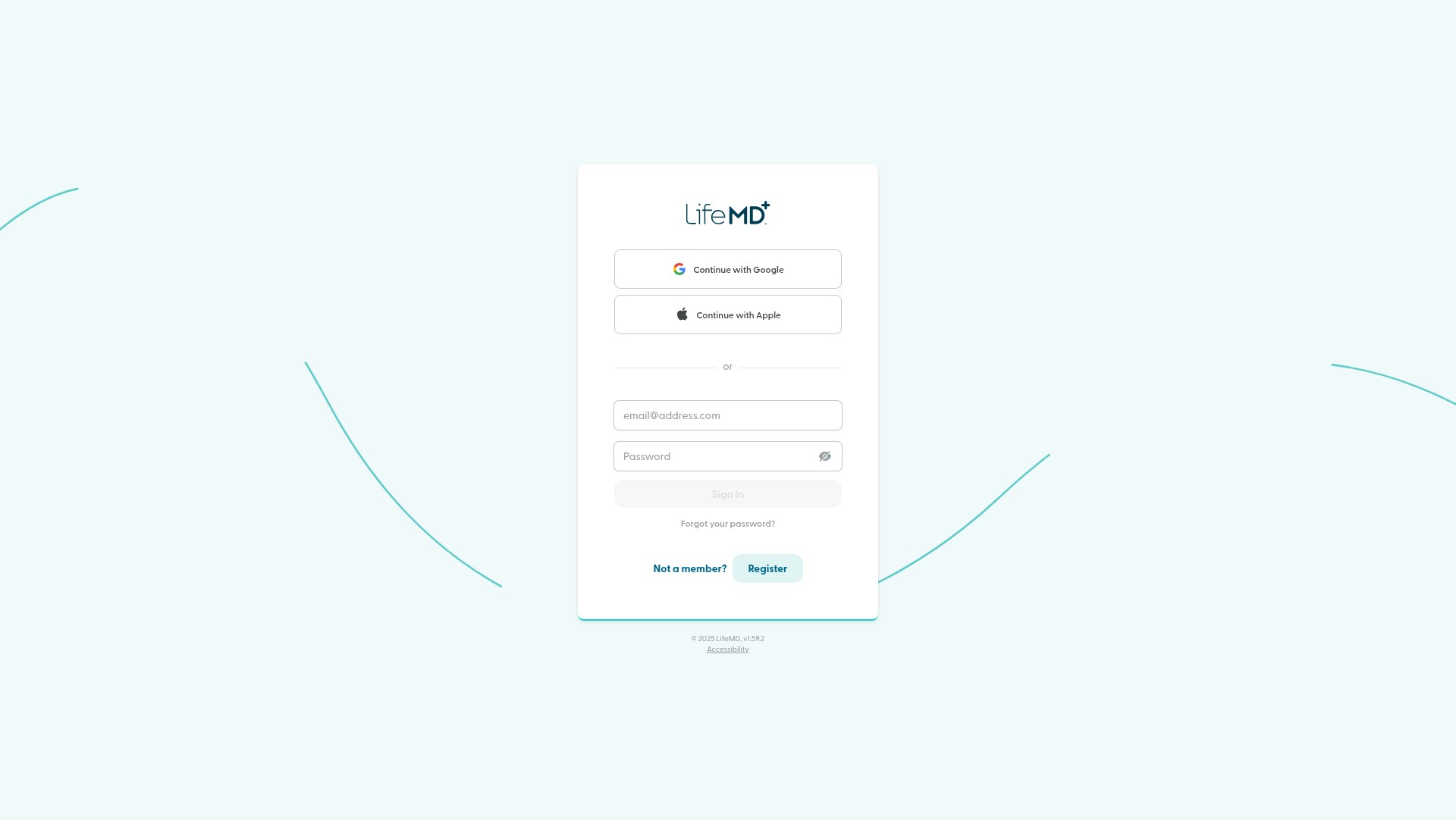 Screenshot of care.lifemd.com