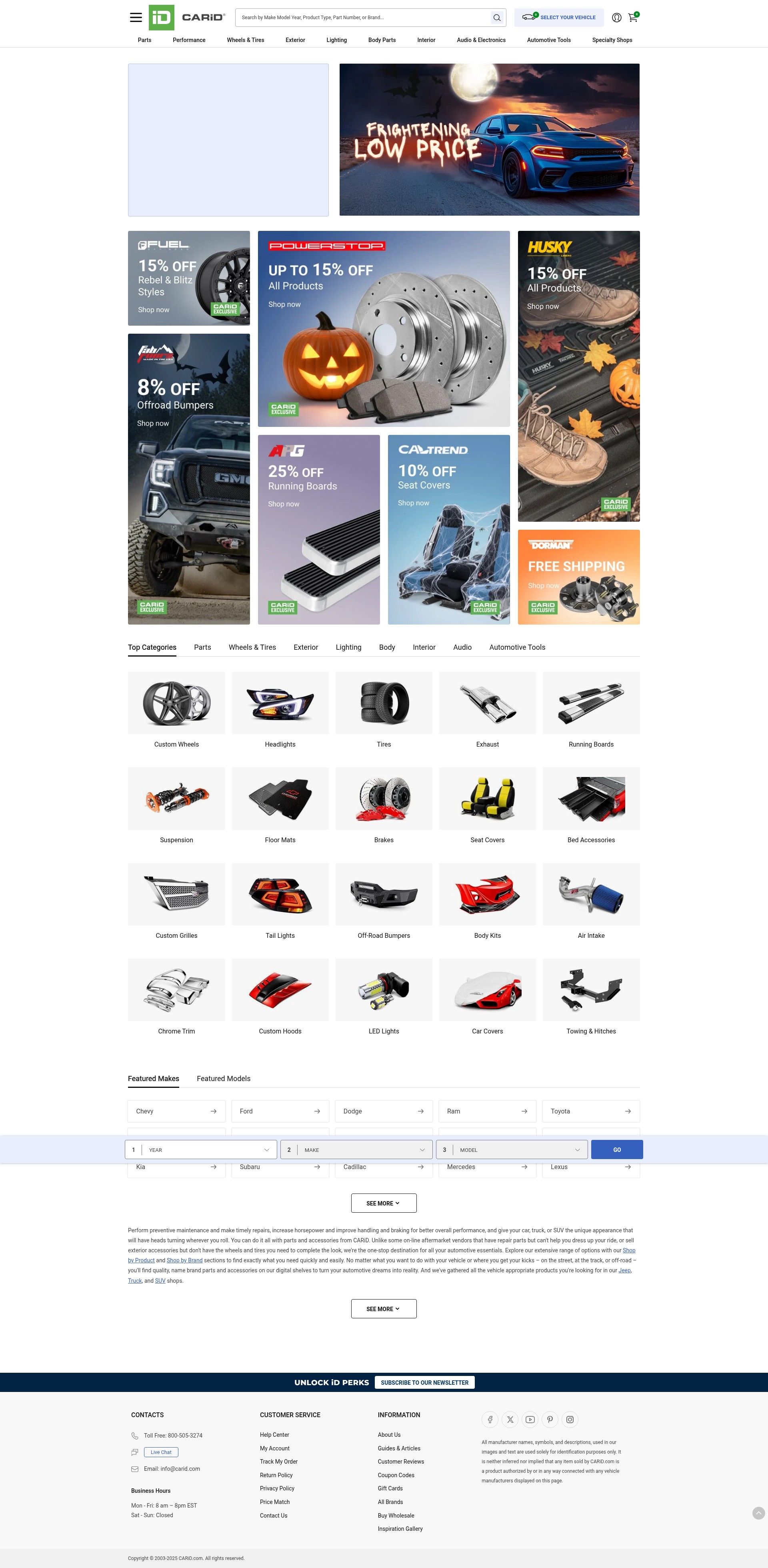 Screenshot of carid.com