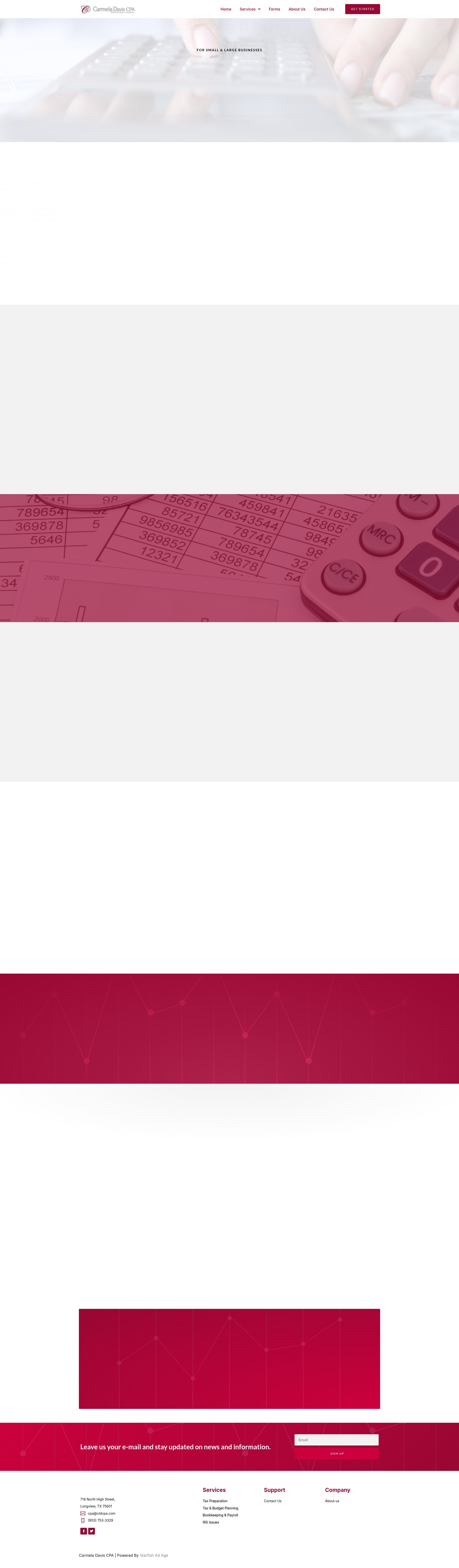 Screenshot of carmeladaviscpatx.com