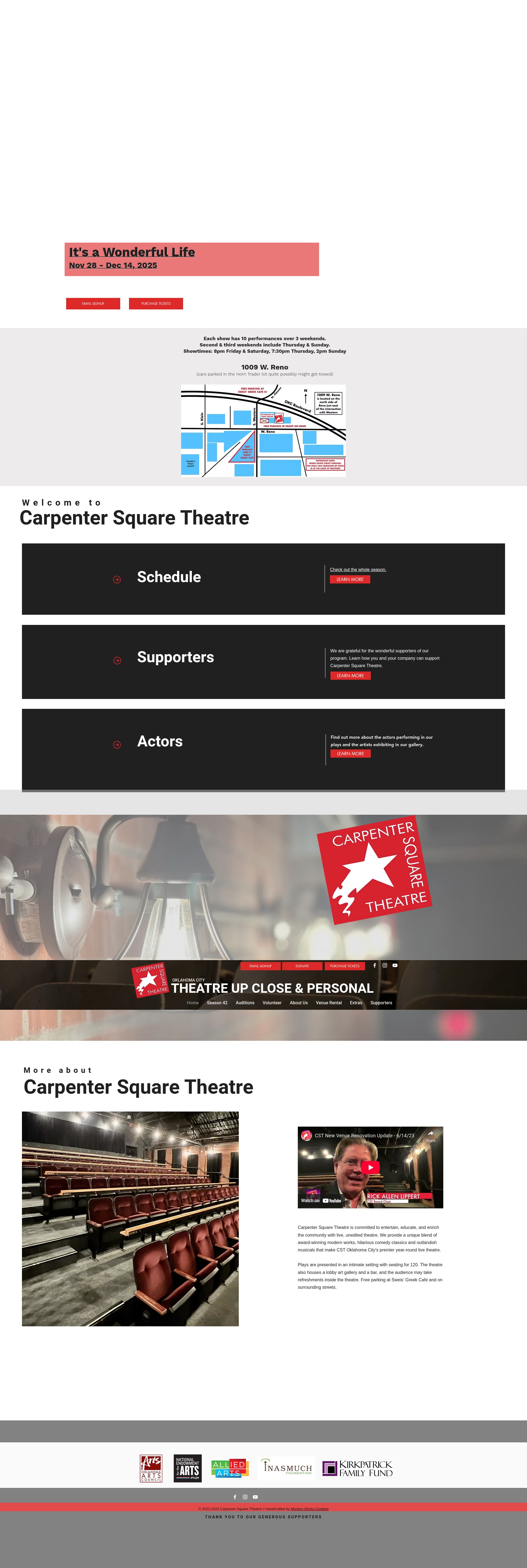 Screenshot of carpentersquare.com