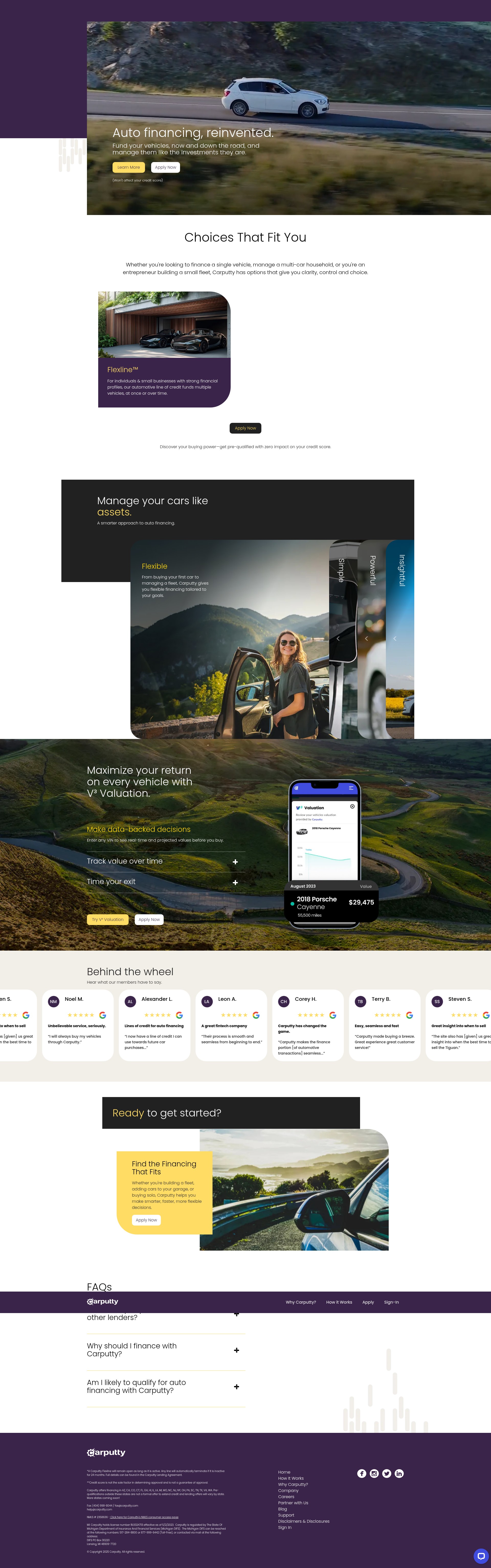 Screenshot of carputty.com